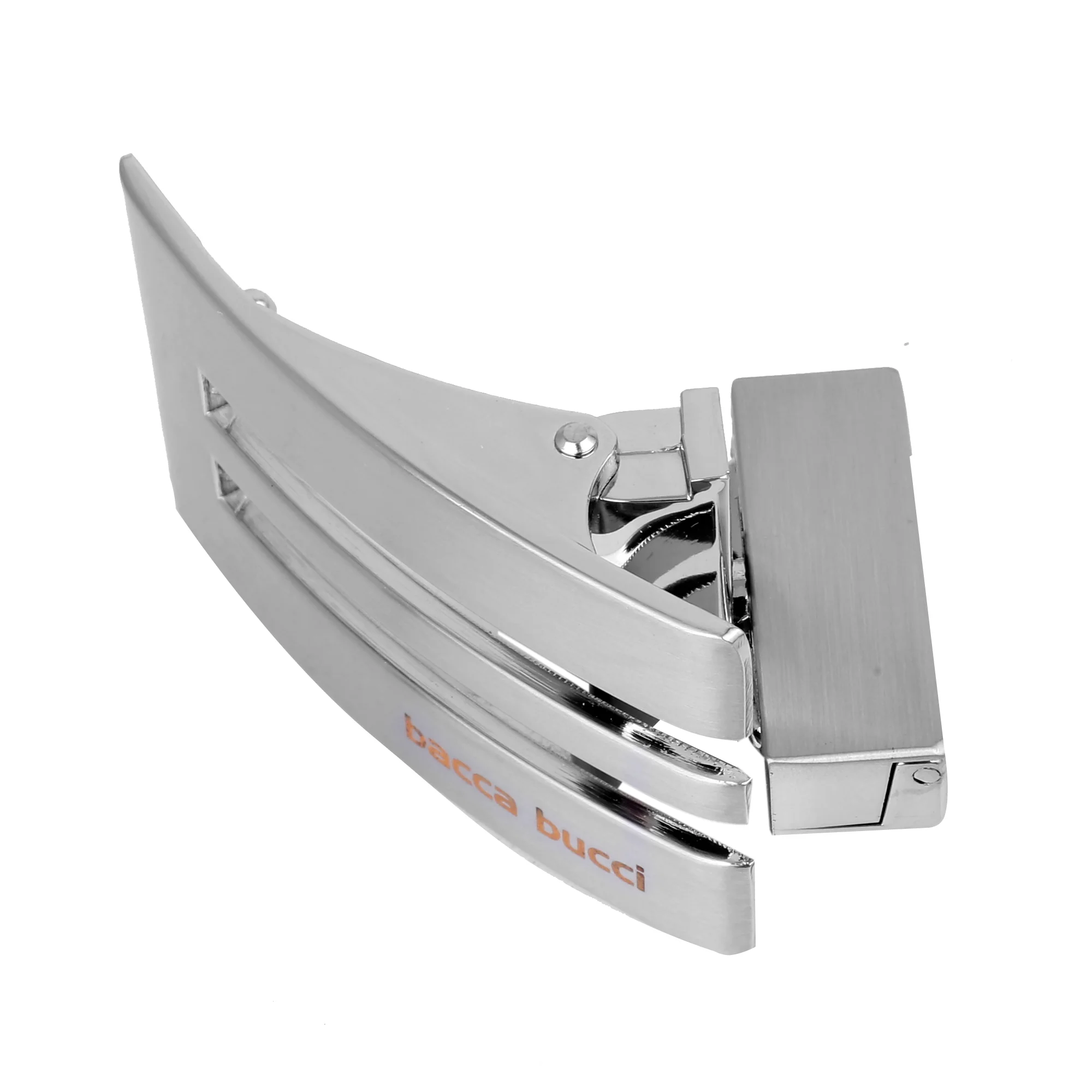 Bacca Bucci 35 MM Nickle Free Reversible-Clamp Belt Buckle with Branding (Buckle only) - Image 5