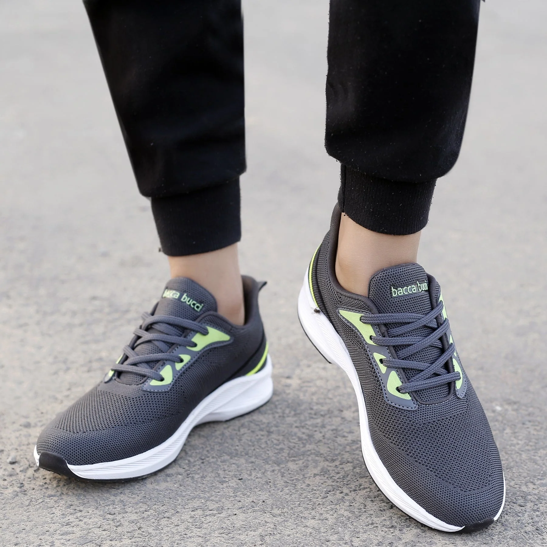 Bacca Bucci Boys or Girls Essential Knit Running Sports Shoe (Age: 8 year to 12 years) - Image 4