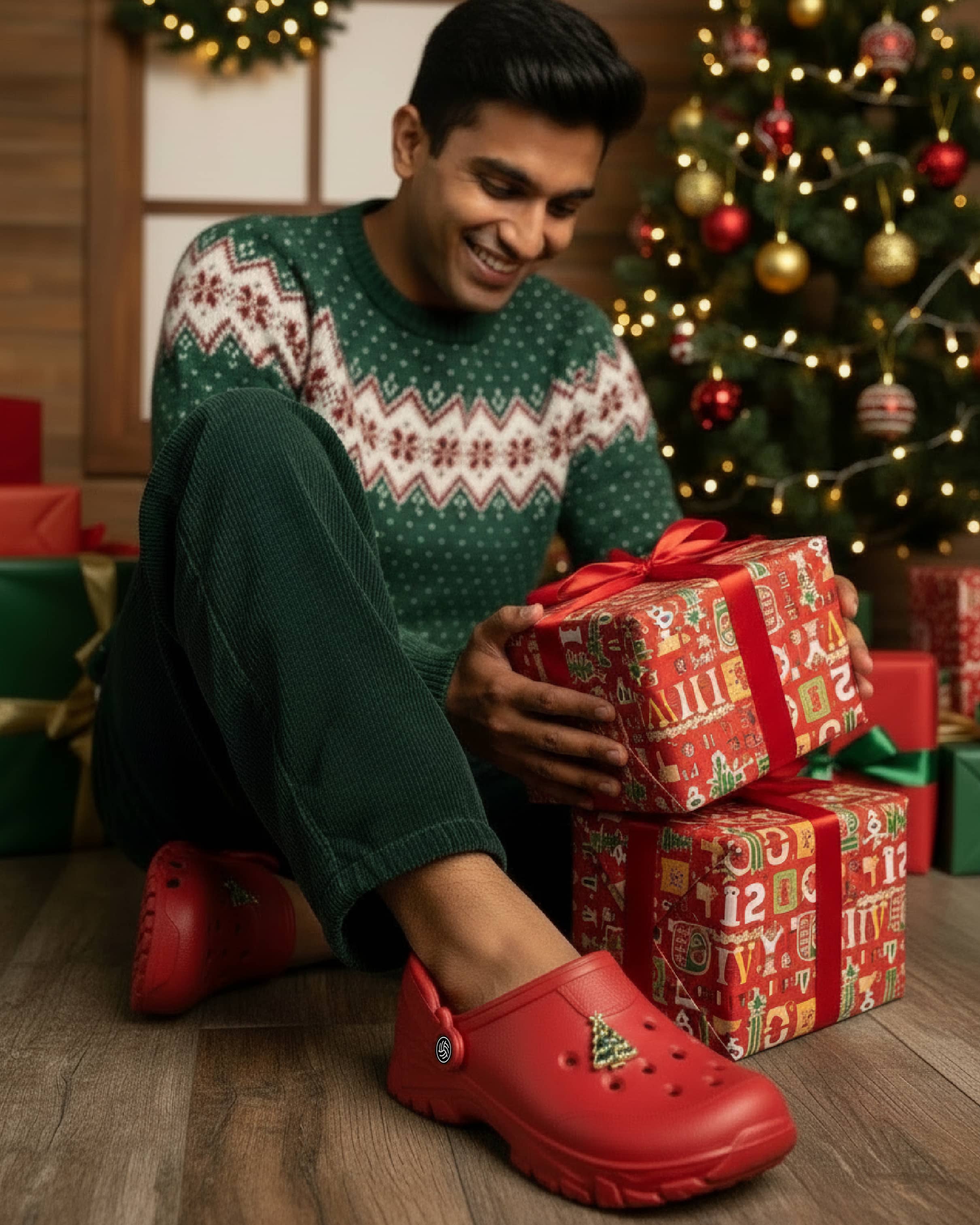 Bacca Bucci Christmas Clogs - Image 3