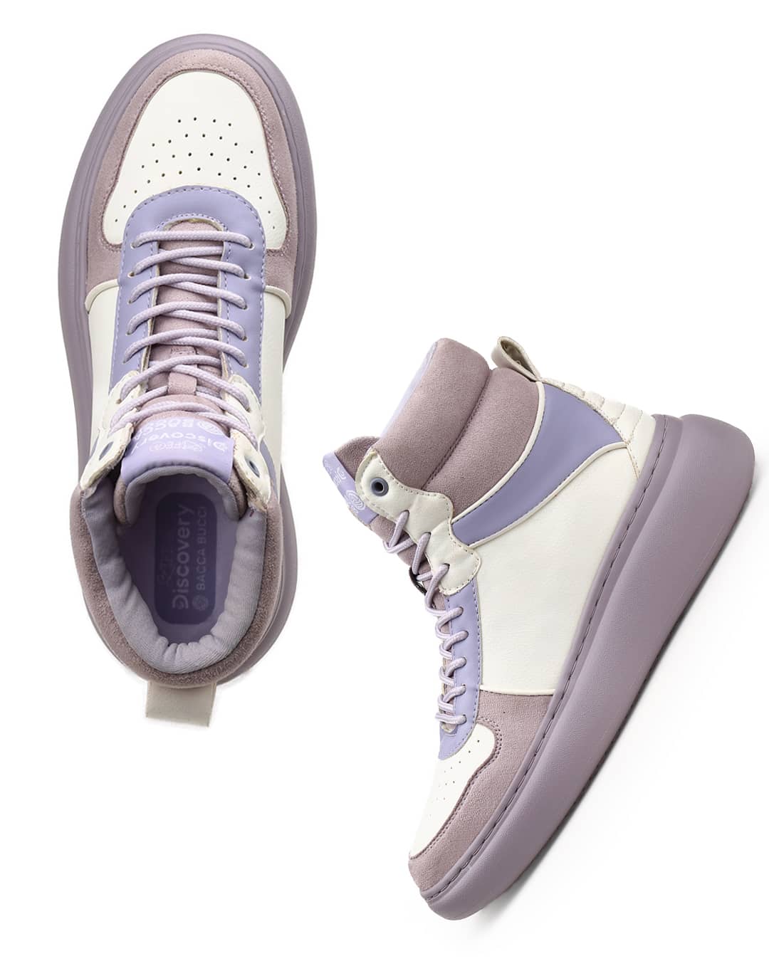 Bacca Bucci × Discovery Noir Women’s High-Top Sneakers - Image 19