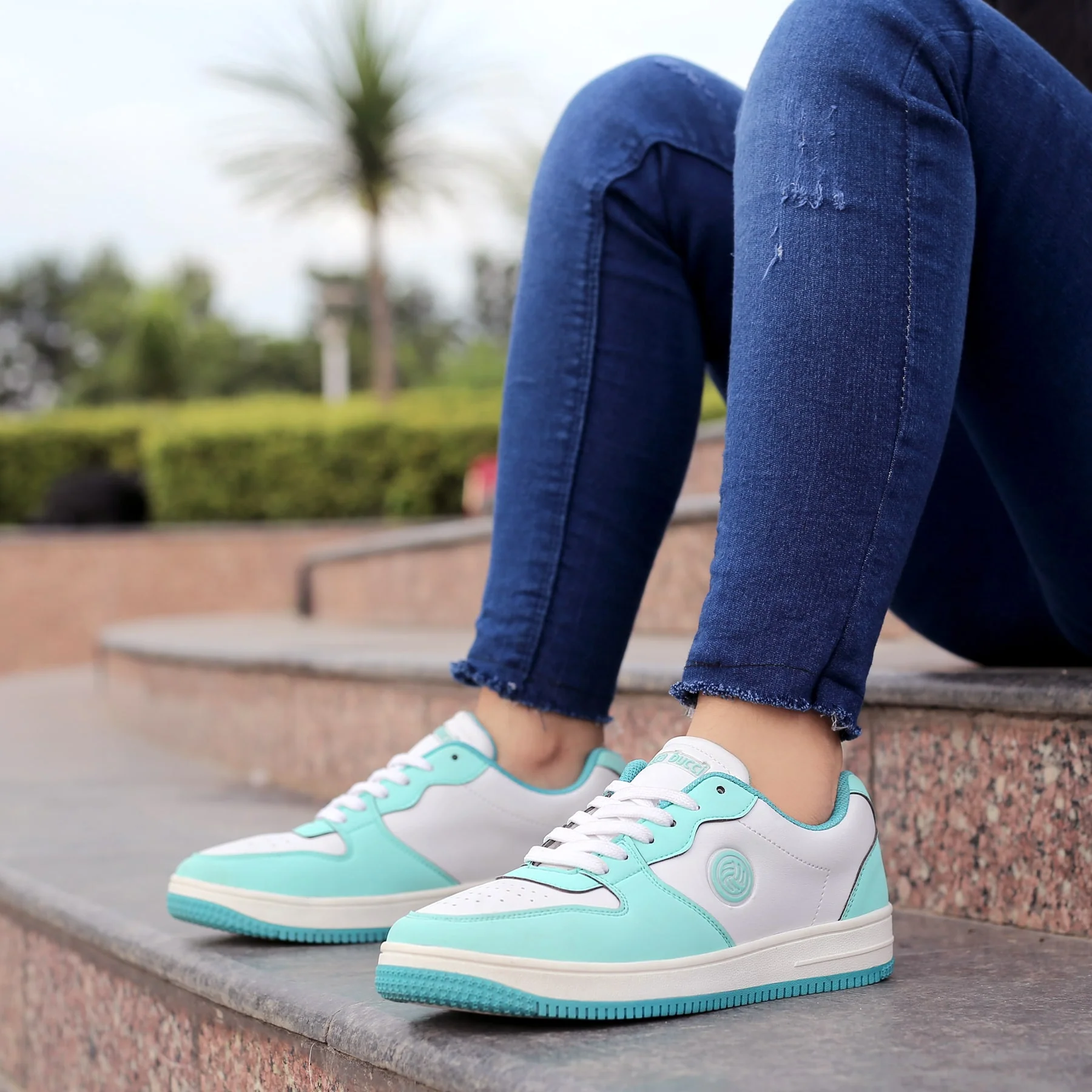 Bacca Bucci EMILY Low-top Flat Sole Sneakers For Women - Image 4