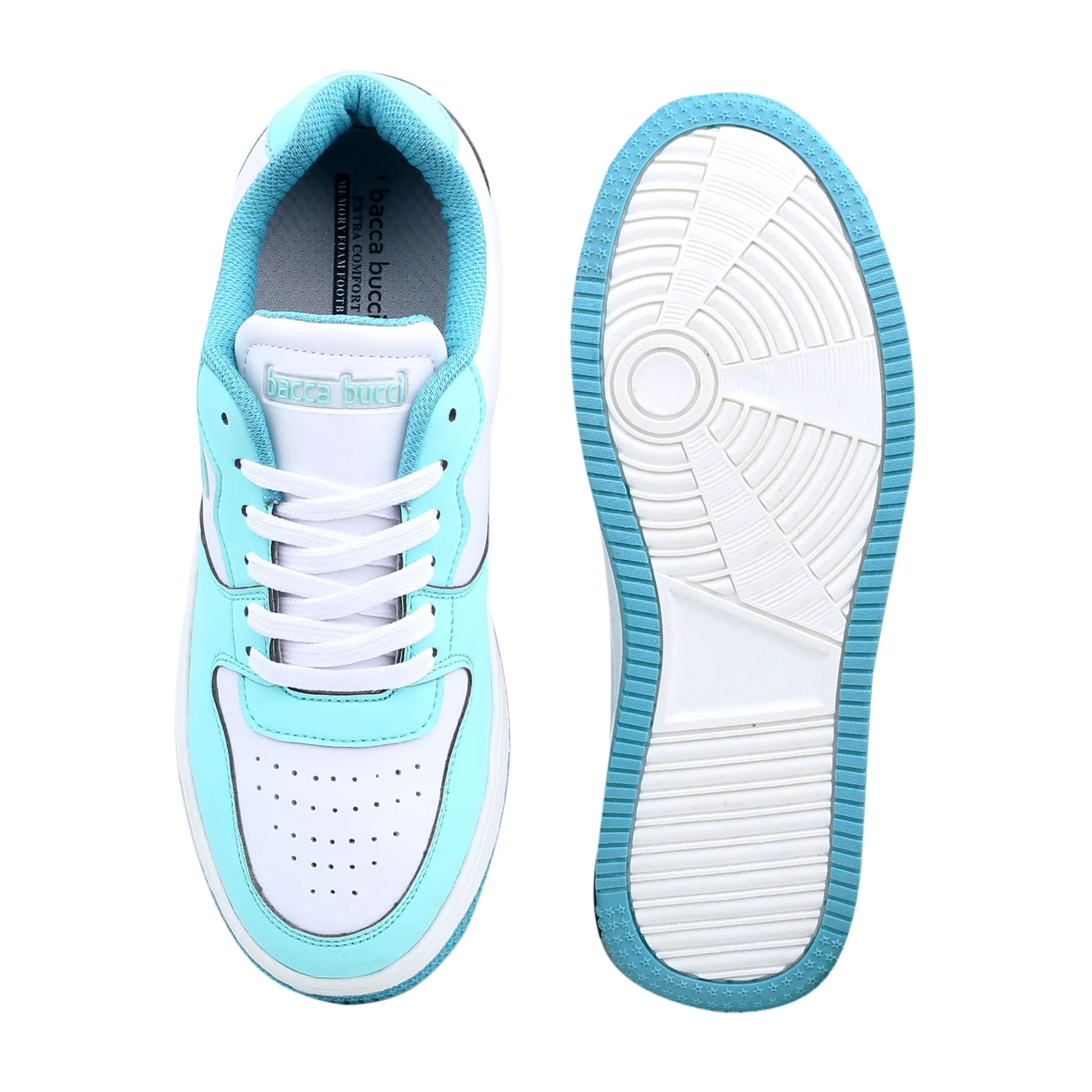 Bacca Bucci EMILY Low-top Flat Sole Sneakers For Women - Image 12
