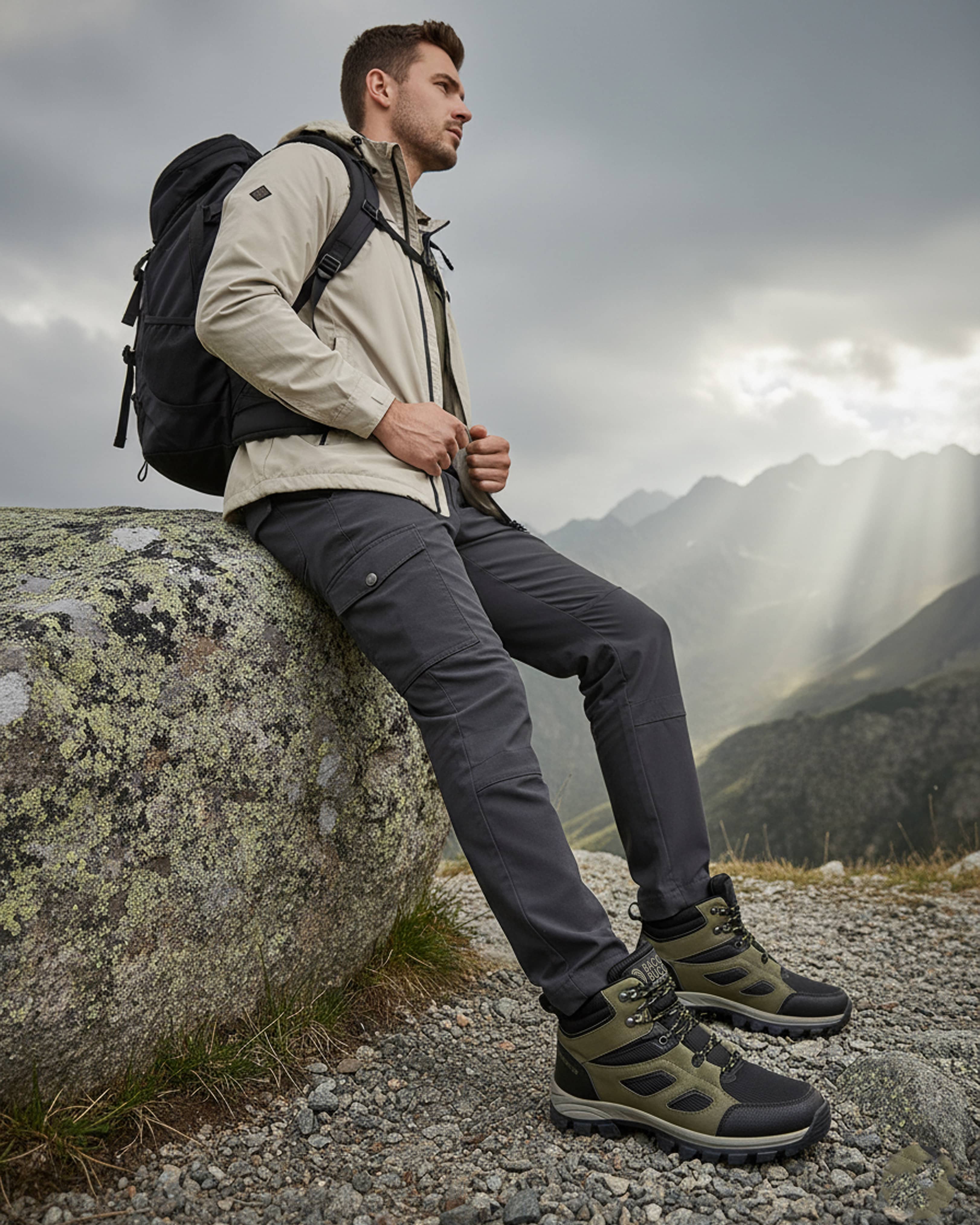 Bacca Bucci ENDURO High-Top Outdoor Hiking Boots - Image 5