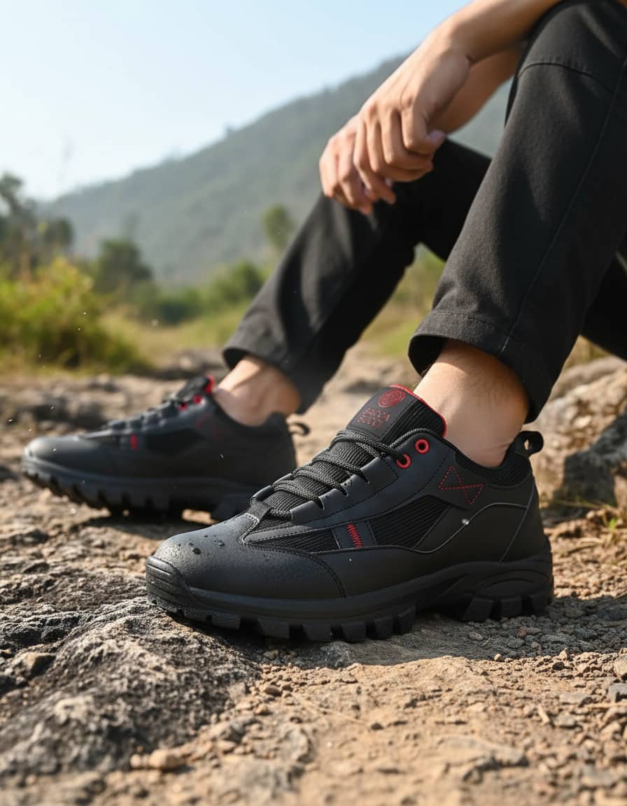 Bacca Bucci FOREST Low-Top Hiking Boots for Men - Image 4