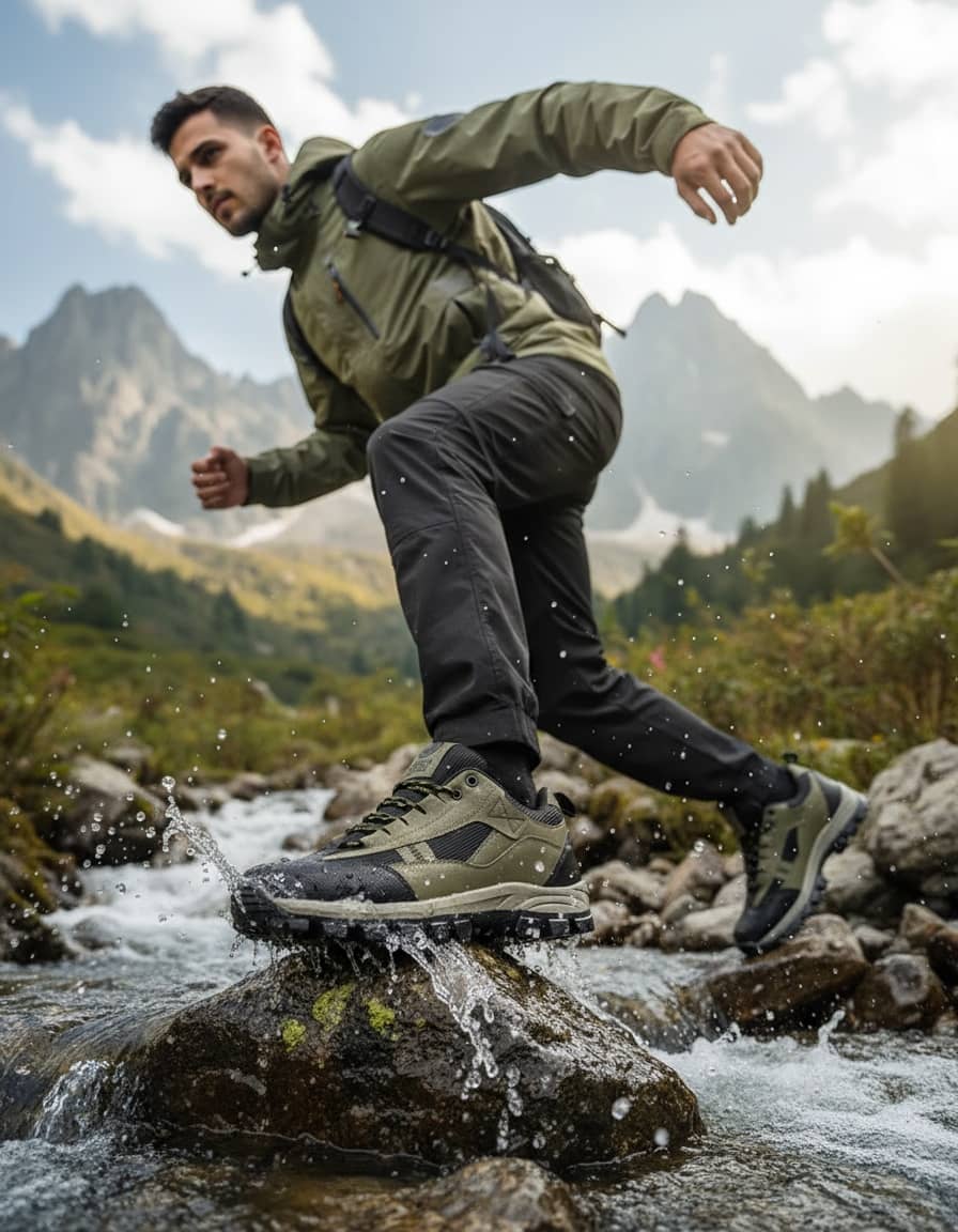 Bacca Bucci FOREST Low-Top Hiking Boots for Men - Image 10