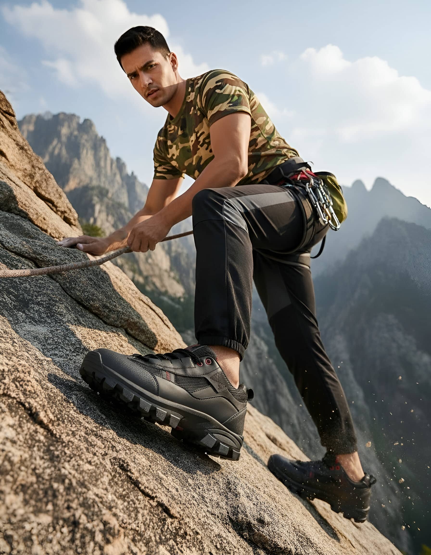 Bacca Bucci FOREST Low-Top Hiking Boots for Men - Image 2