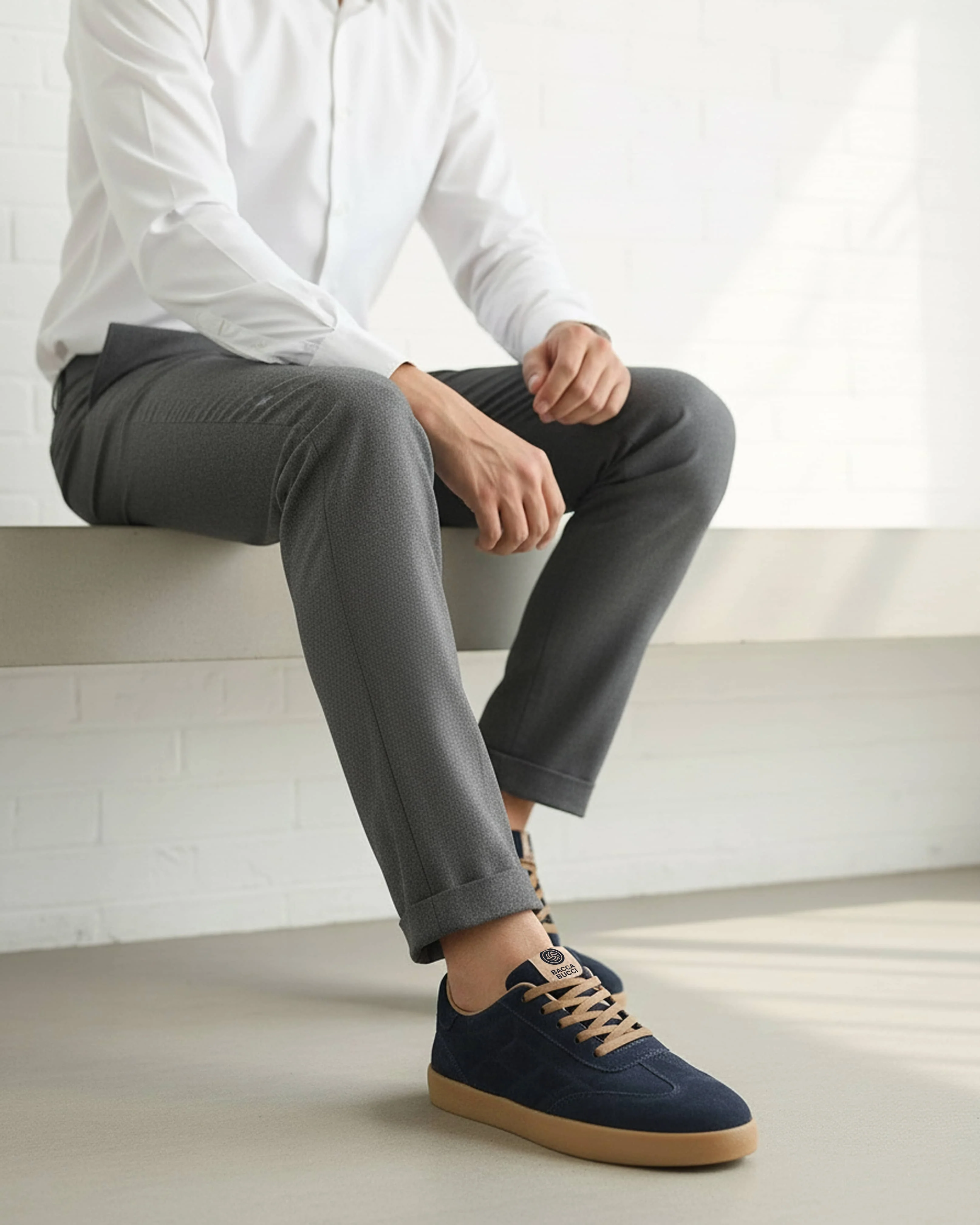Bacca Bucci Fresco – Suede Low-Top Sneakers for the Urban Nomad - Image 6