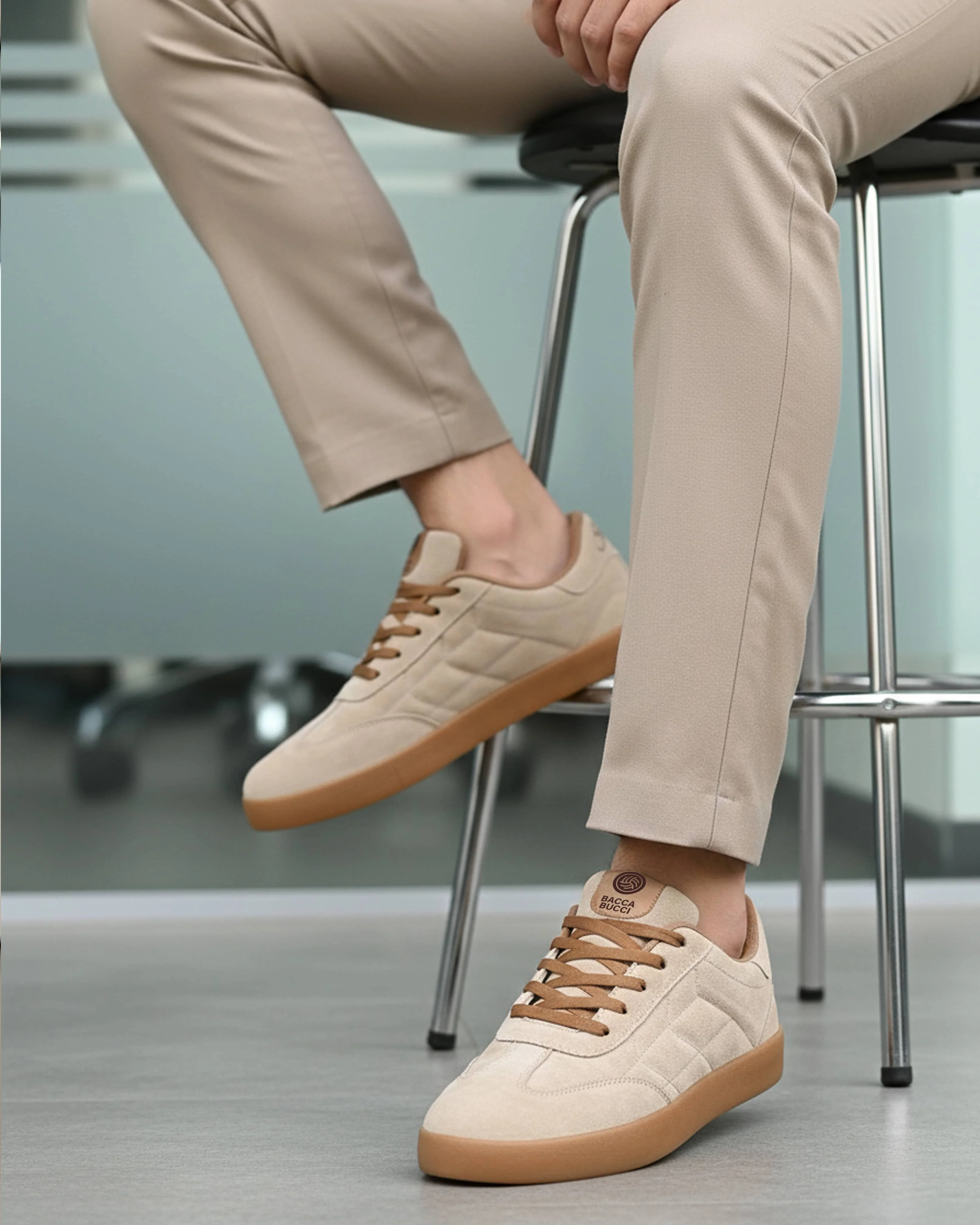 Bacca Bucci Fresco – Suede Low-Top Sneakers for the Urban Nomad - Image 11