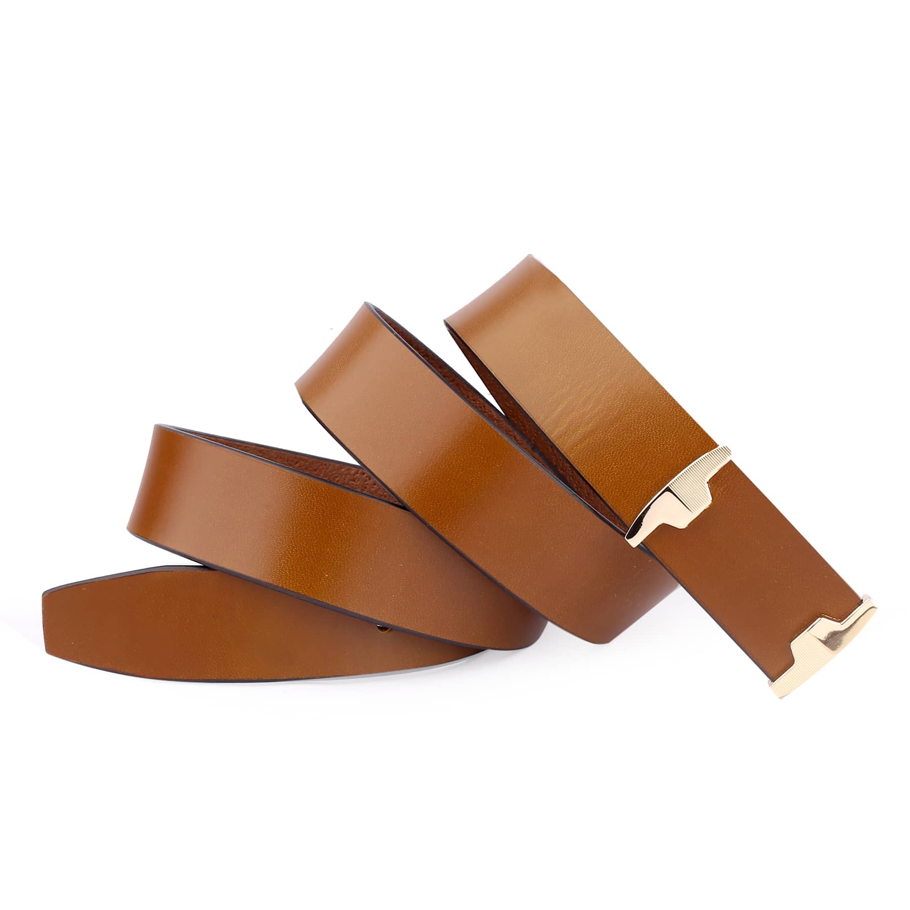 Bacca Bucci Genuine Leather Dress/Casual Men Belt with Pin Buckle - Image 3