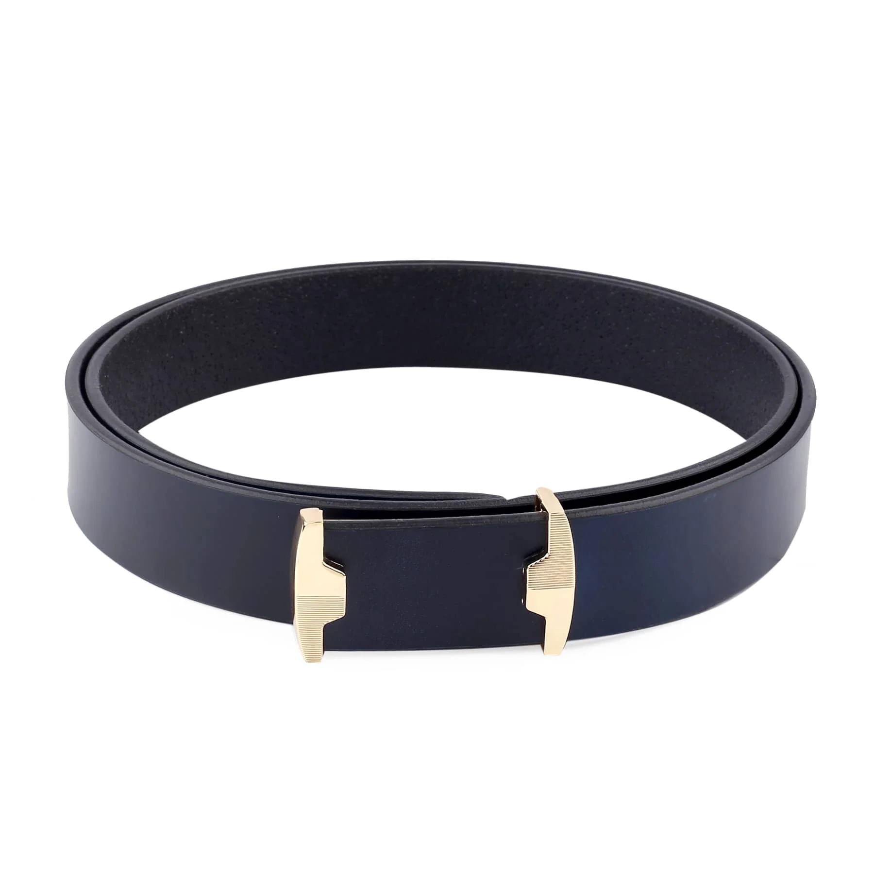 Bacca Bucci Genuine Leather Dress/Casual Men Belt with Pin Buckle - Image 4