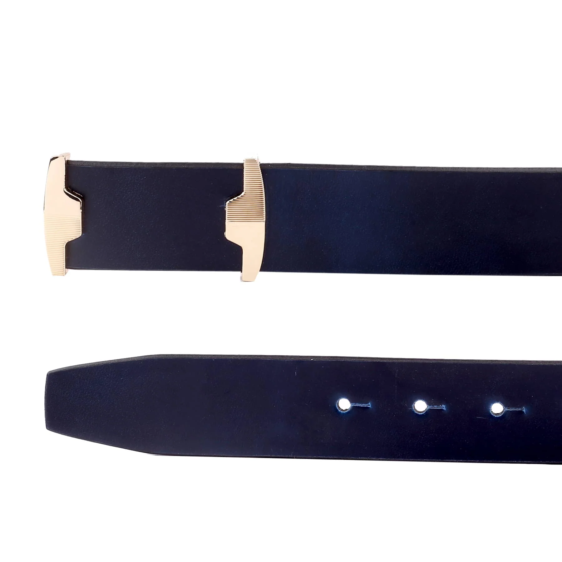 Bacca Bucci Genuine Leather Dress/Casual Men Belt with Pin Buckle - Image 6
