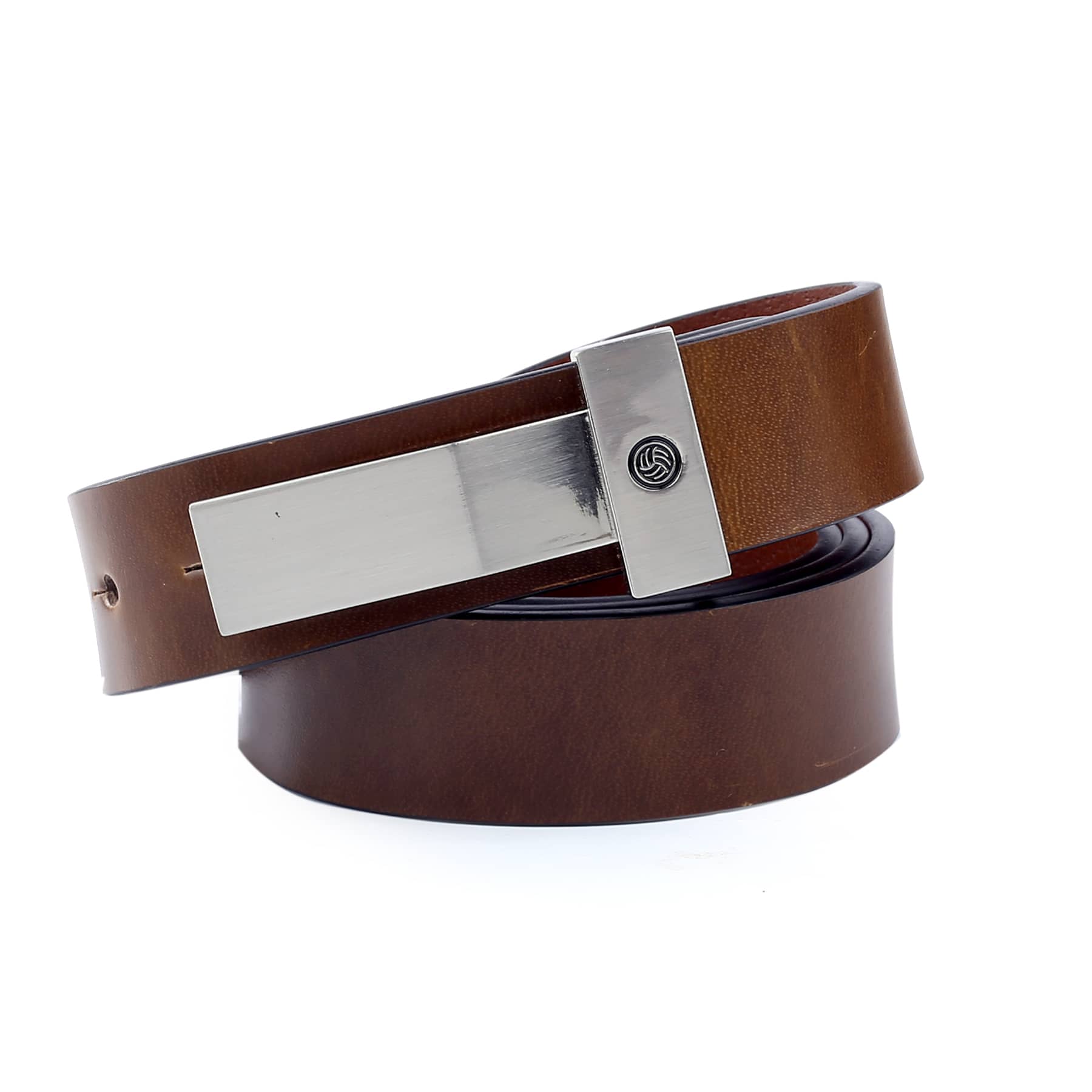 Bacca Bucci Genuine Leather Formal Dress Belts with a Stylish Finish & a Nickel-Free Buckle - Image 12