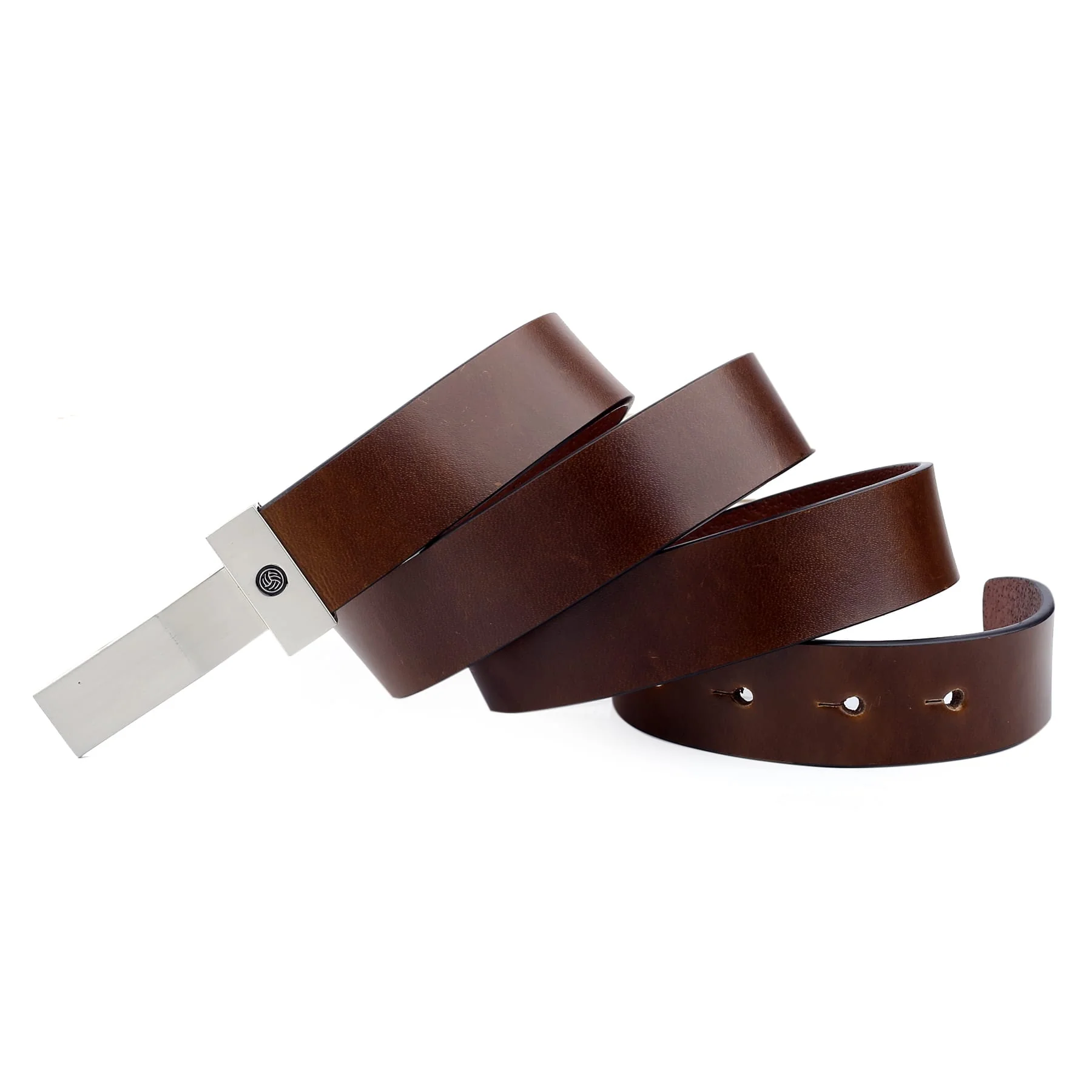 Bacca Bucci Genuine Leather Formal Dress Belts with a Stylish Finish & a Nickel-Free Buckle - Image 14