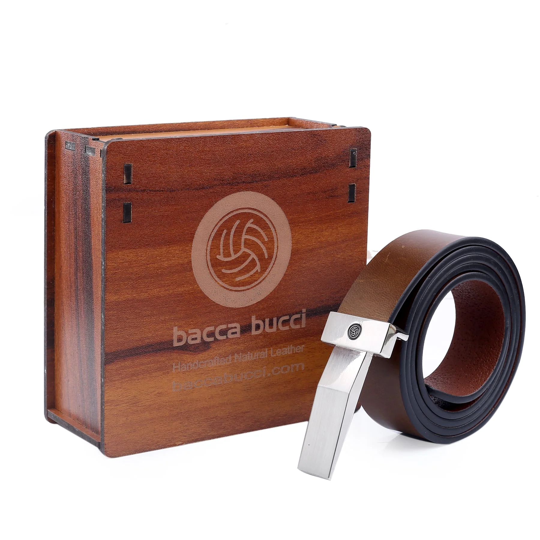 Bacca Bucci Genuine Leather Formal Dress Belts with a Stylish Finish & a Nickel-Free Buckle - Image 16