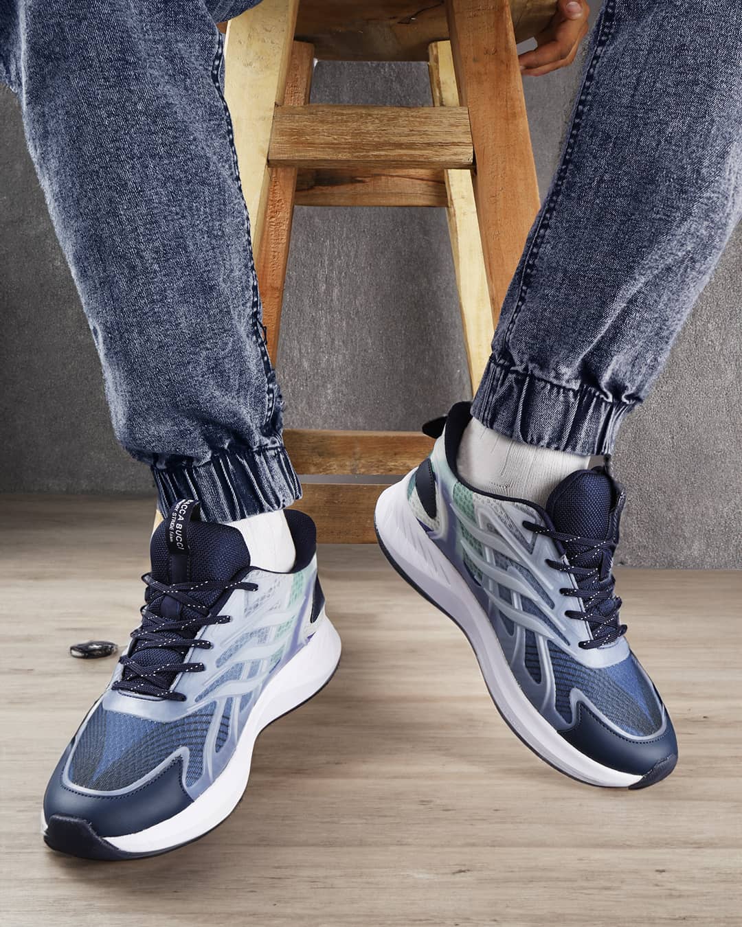 Bacca Bucci HELIX Men's Low-Top Casual Athleisure Shoes - Image 3