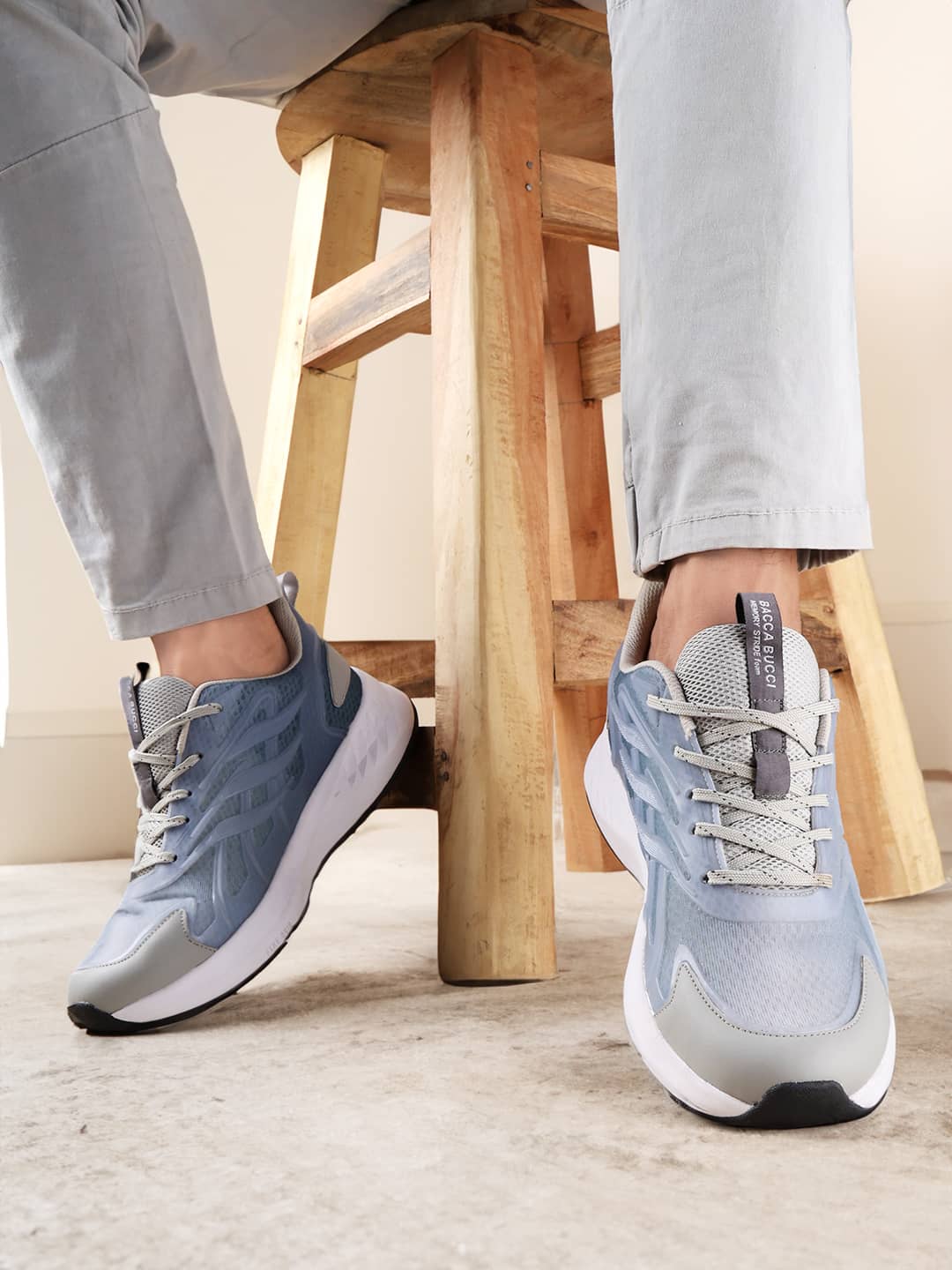 Bacca Bucci HELIX Men's Low-Top Casual Athleisure Shoes - Image 9