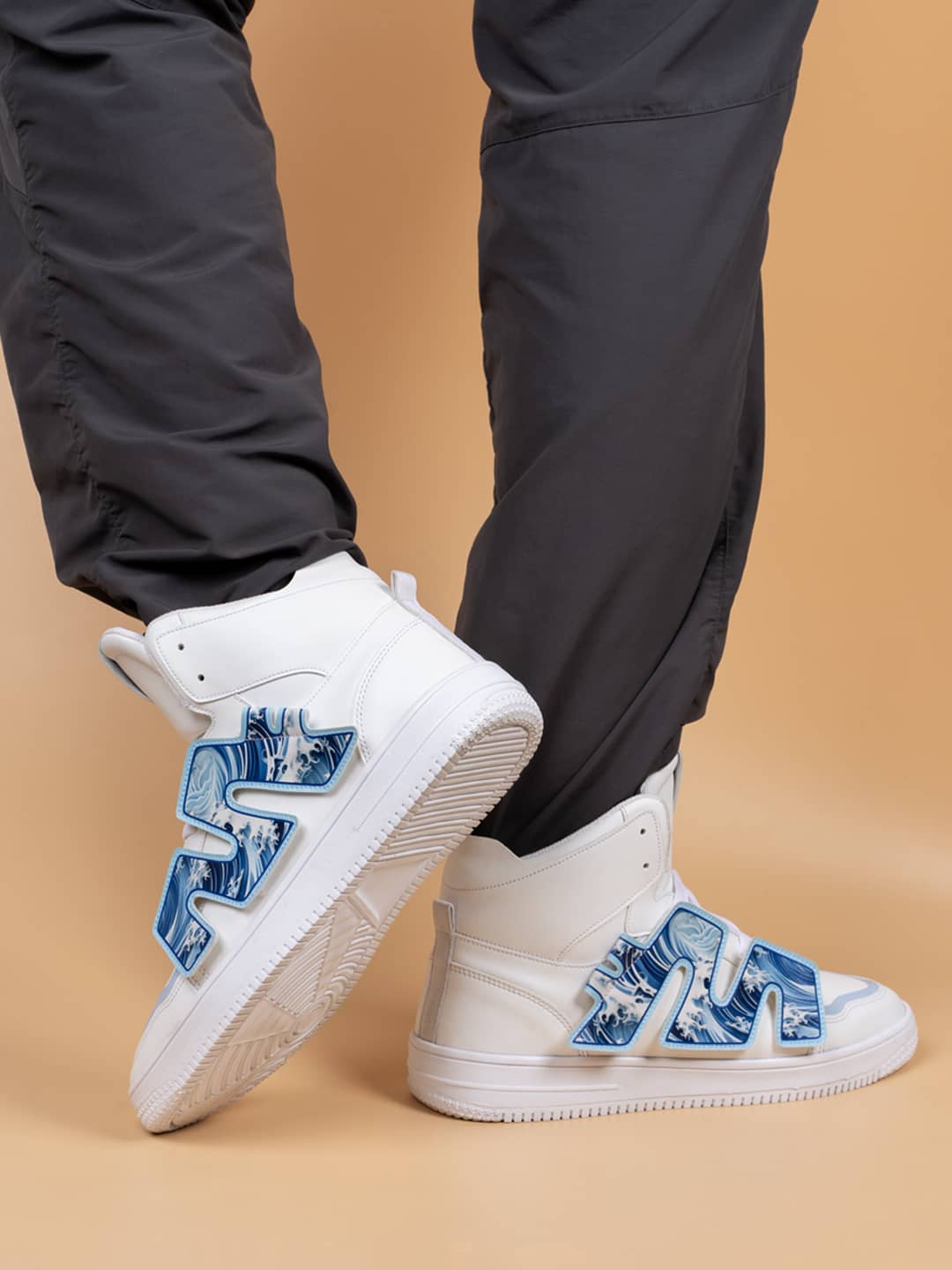 Bacca Bucci High-Top PATCH-PLAY Men's Sneakers - Image 18