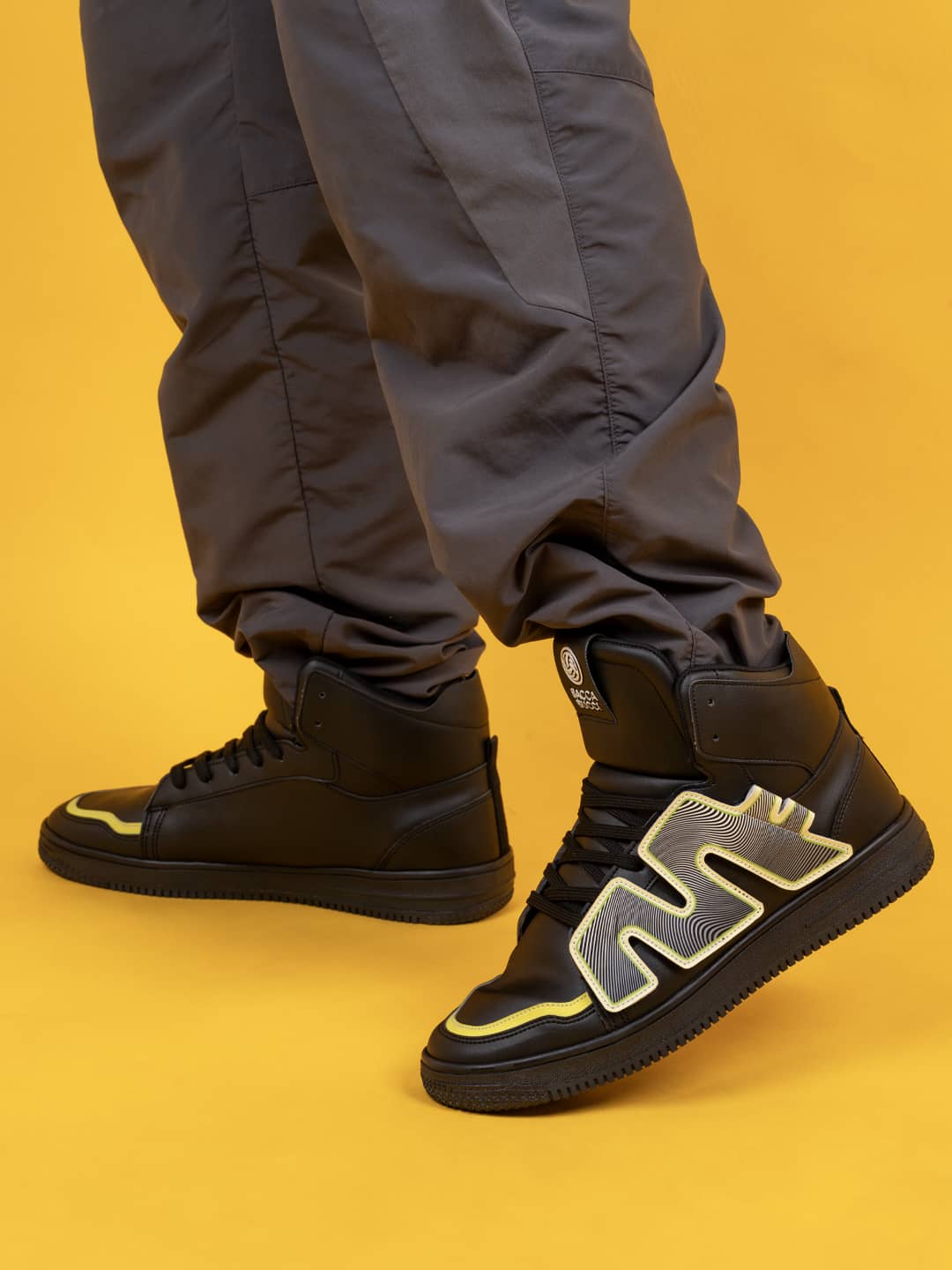 Bacca Bucci High-Top PATCH-PLAY Men's Sneakers - Image 3