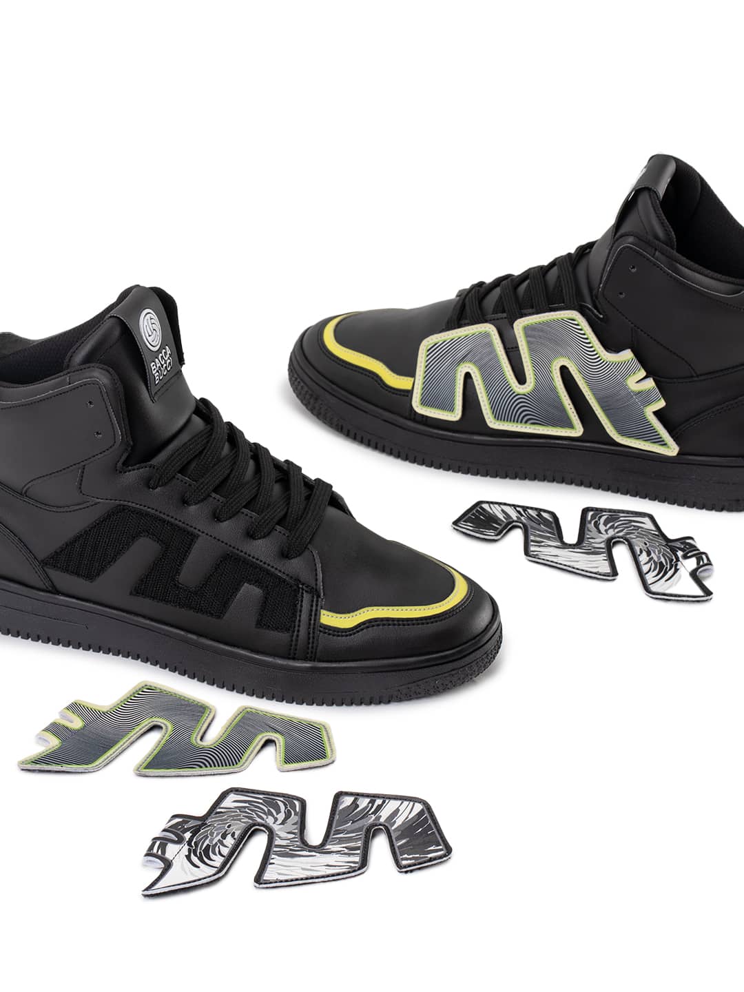 Bacca Bucci High-Top PATCH-PLAY Men's Sneakers - Image 4