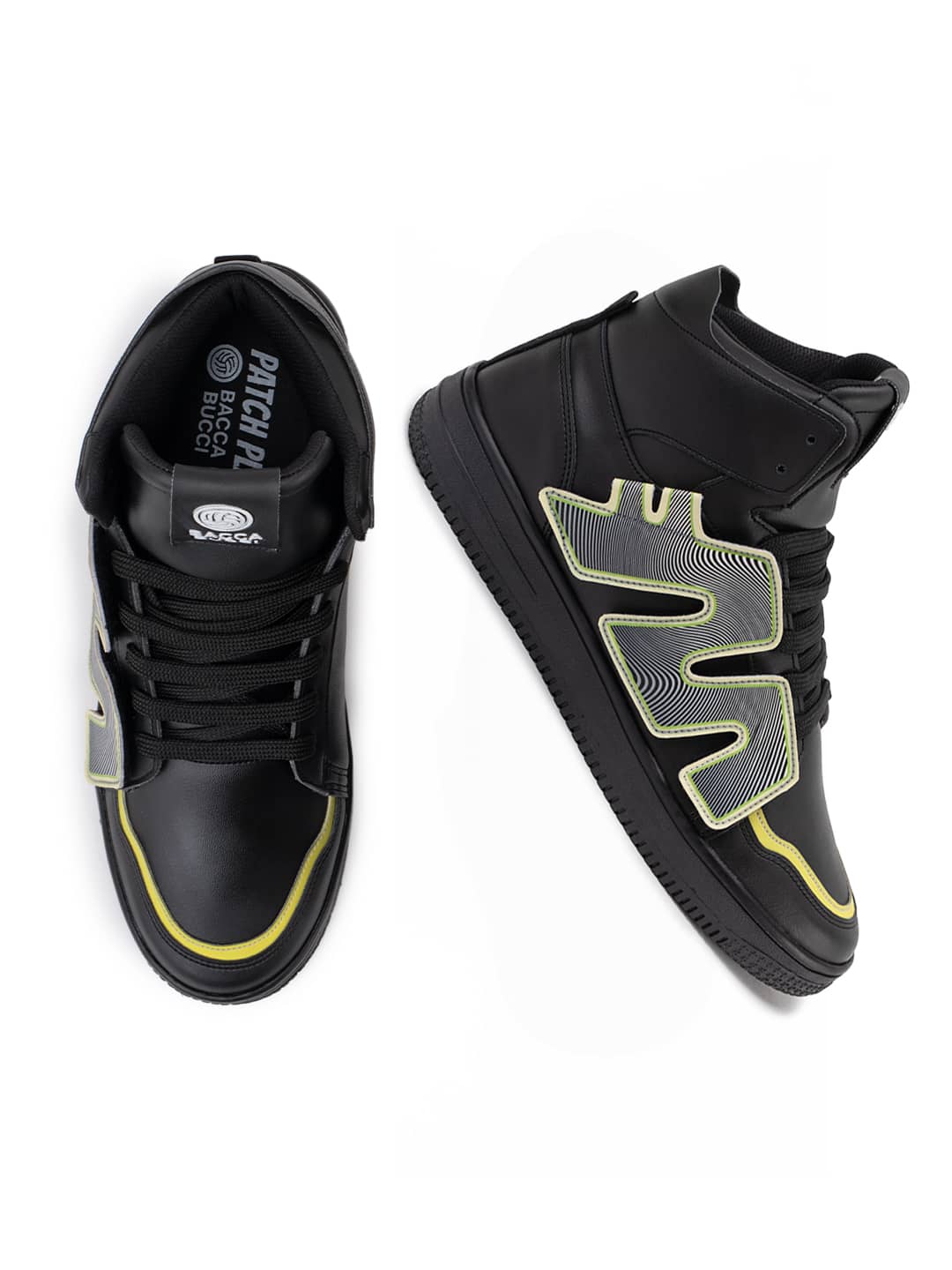 Bacca Bucci High-Top PATCH-PLAY Men's Sneakers - Image 8