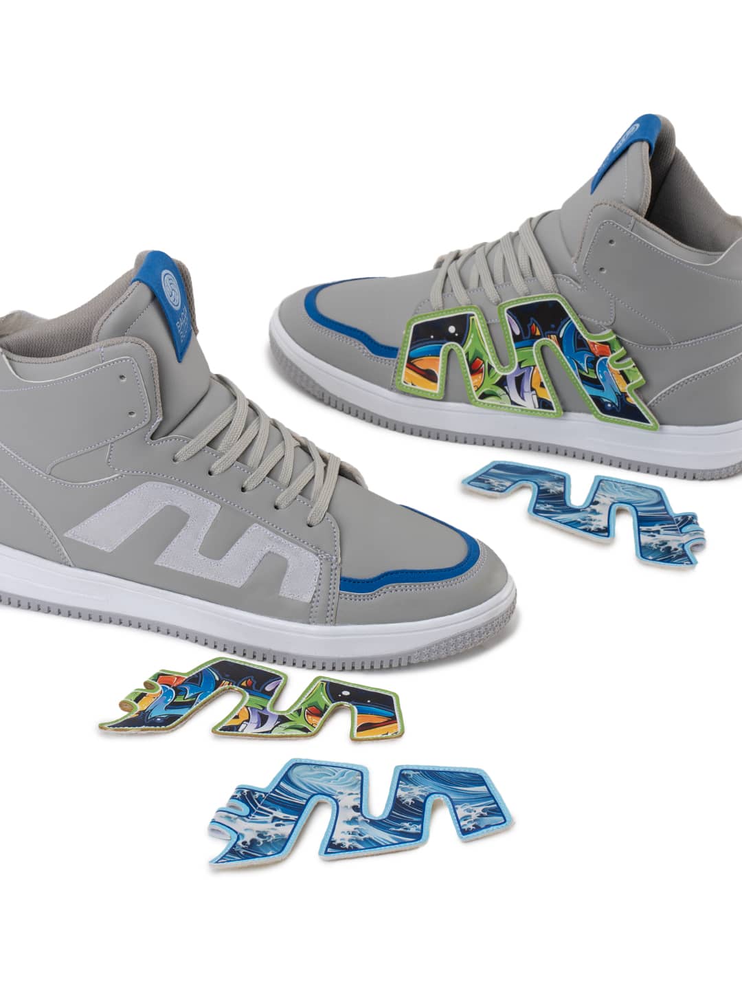 Bacca Bucci High-Top PATCH-PLAY Men's Sneakers - Image 11