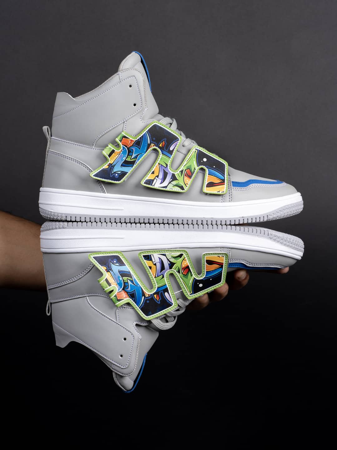 Bacca Bucci High-Top PATCH-PLAY Men's Sneakers - Image 25