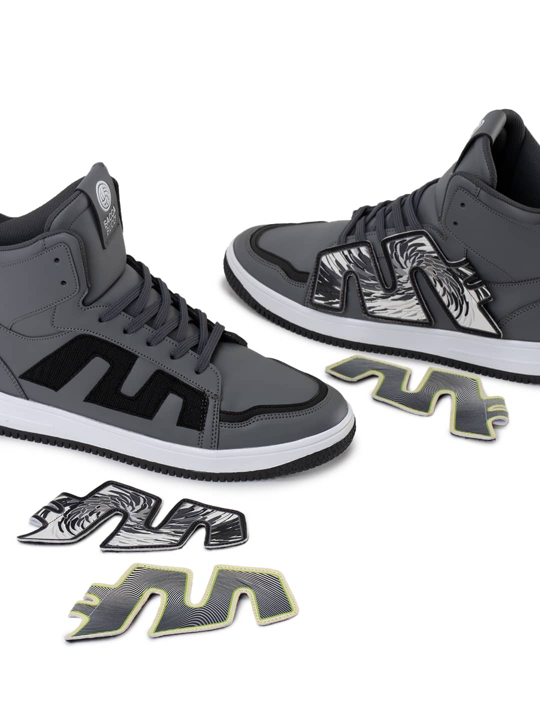 Bacca Bucci High-Top PATCH-PLAY Men's Sneakers - Image 24