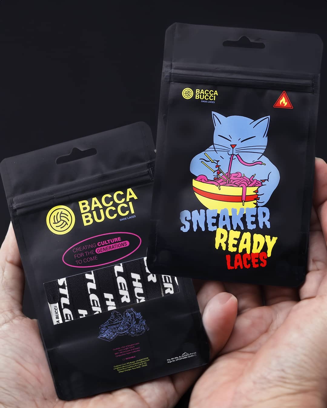 Bacca Bucci "HUSTLER" Sneaker Laces - Image 8