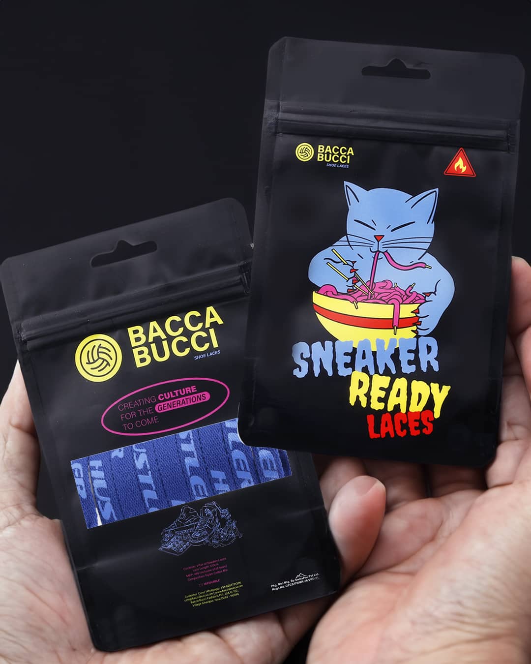 Bacca Bucci "HUSTLER" Sneaker Laces - Image 15