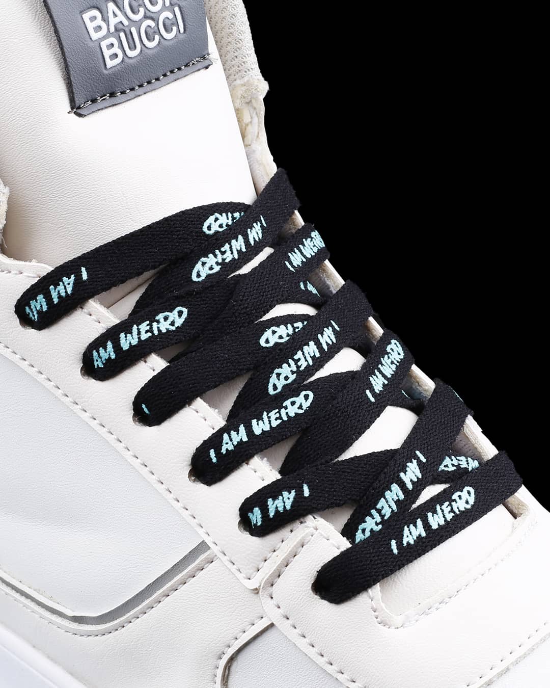 Bacca Bucci "I AM WEIRD" Sneaker Laces - Image 4