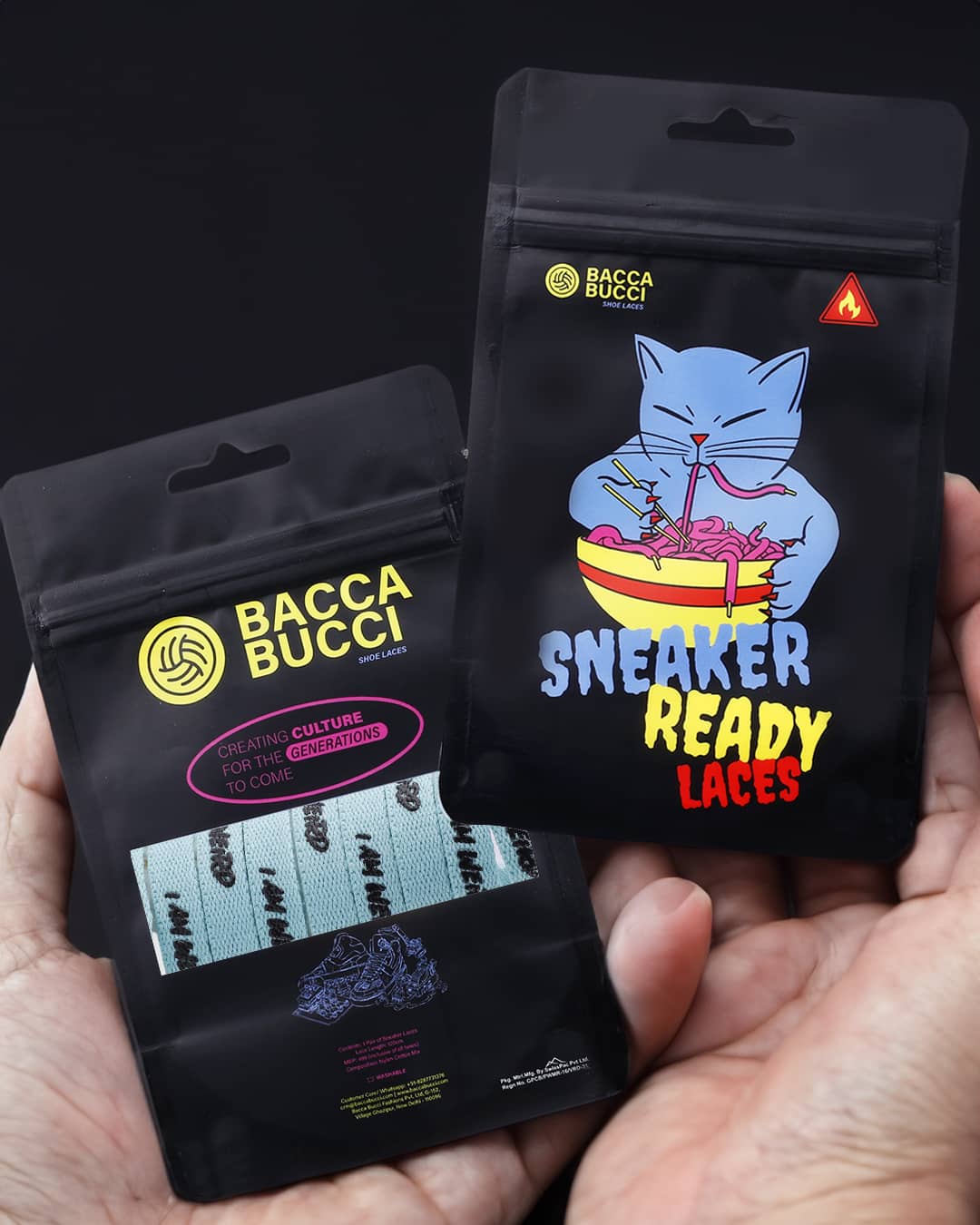 Bacca Bucci "I AM WEIRD" Sneaker Laces - Image 15