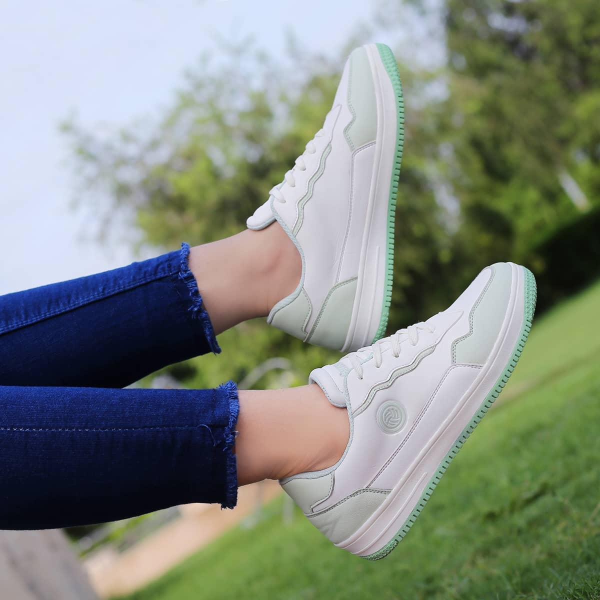 Bacca Bucci INFINITY Low Top Flat Sole Fashion Women's Sneakers - Image 16