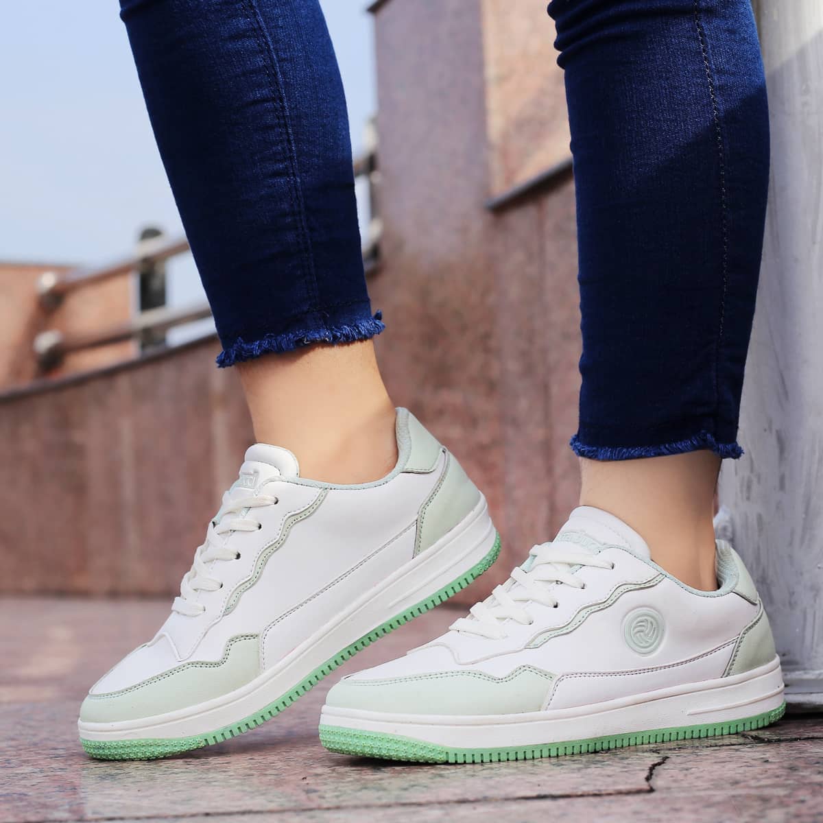 Bacca Bucci INFINITY Low Top Flat Sole Fashion Women's Sneakers - Image 18