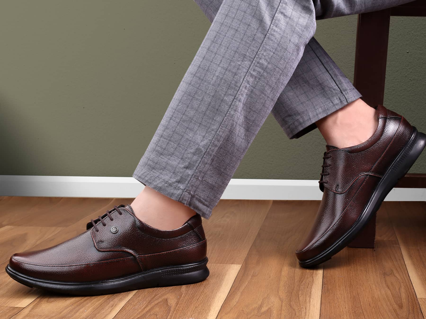 Bacca Bucci Leather Office Lace-ups Formal Shoes | UK- 06 to 14 - Image 10