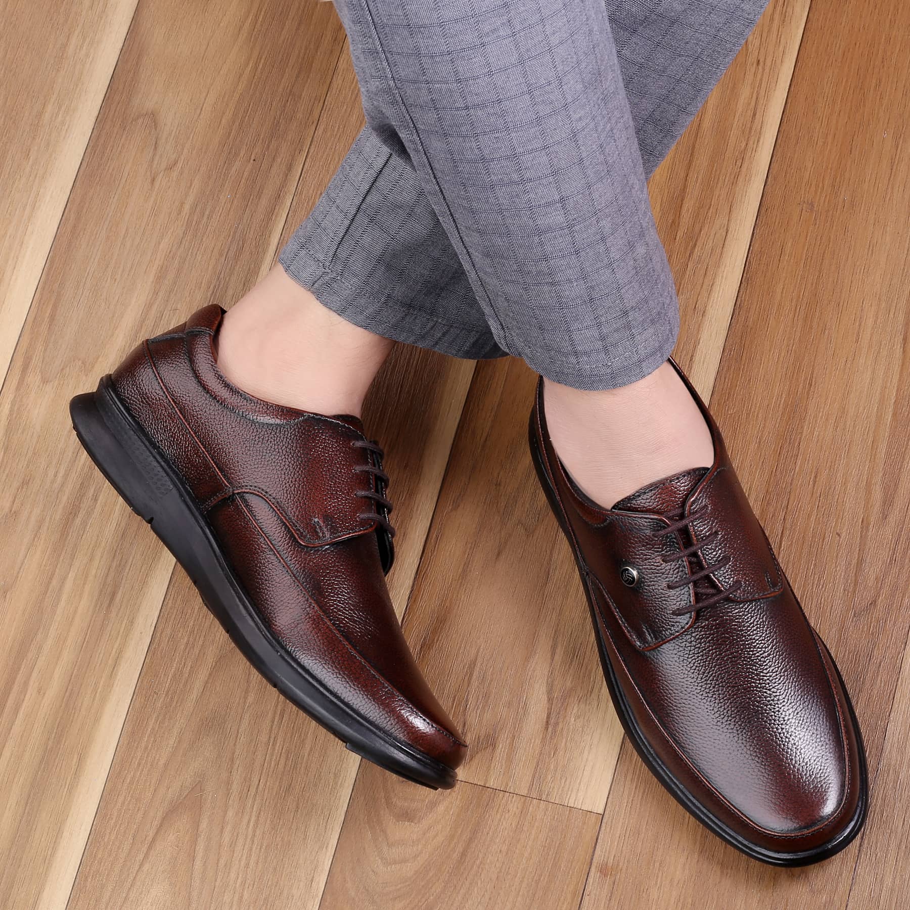 Bacca Bucci Leather Office Lace-ups Formal Shoes | UK- 06 to 14 - Image 9