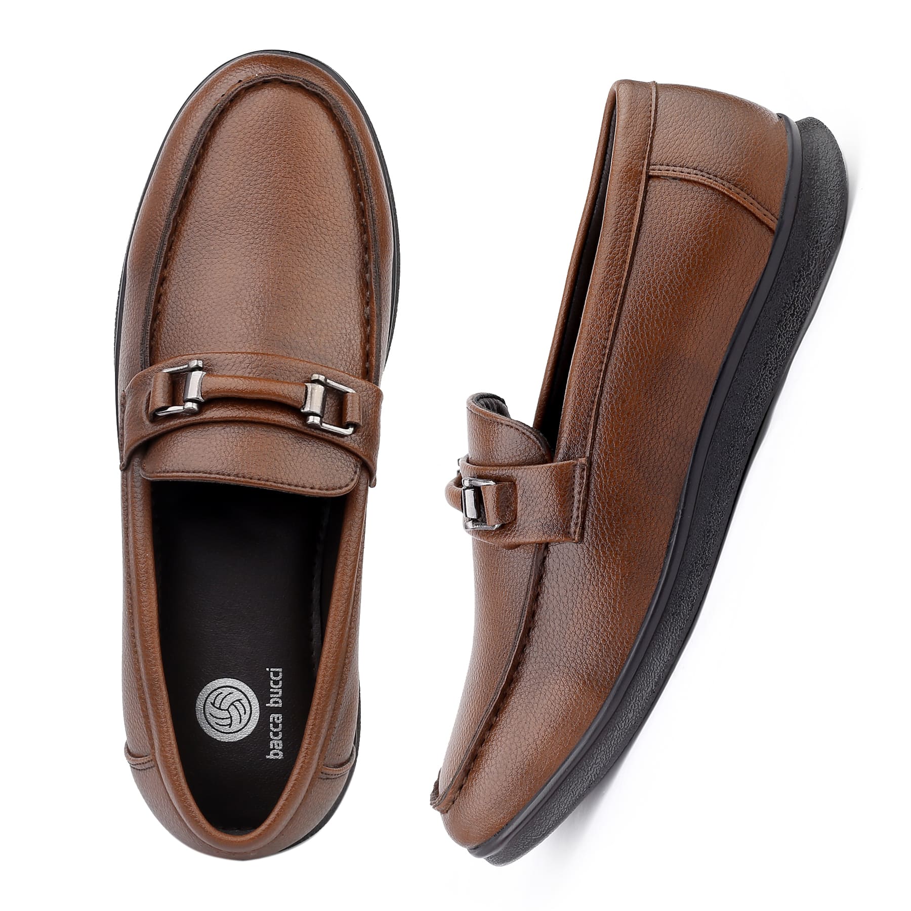 Bacca Bucci LISBON Dress Loafer Moccasins Driving Shoes for Men - Image 5