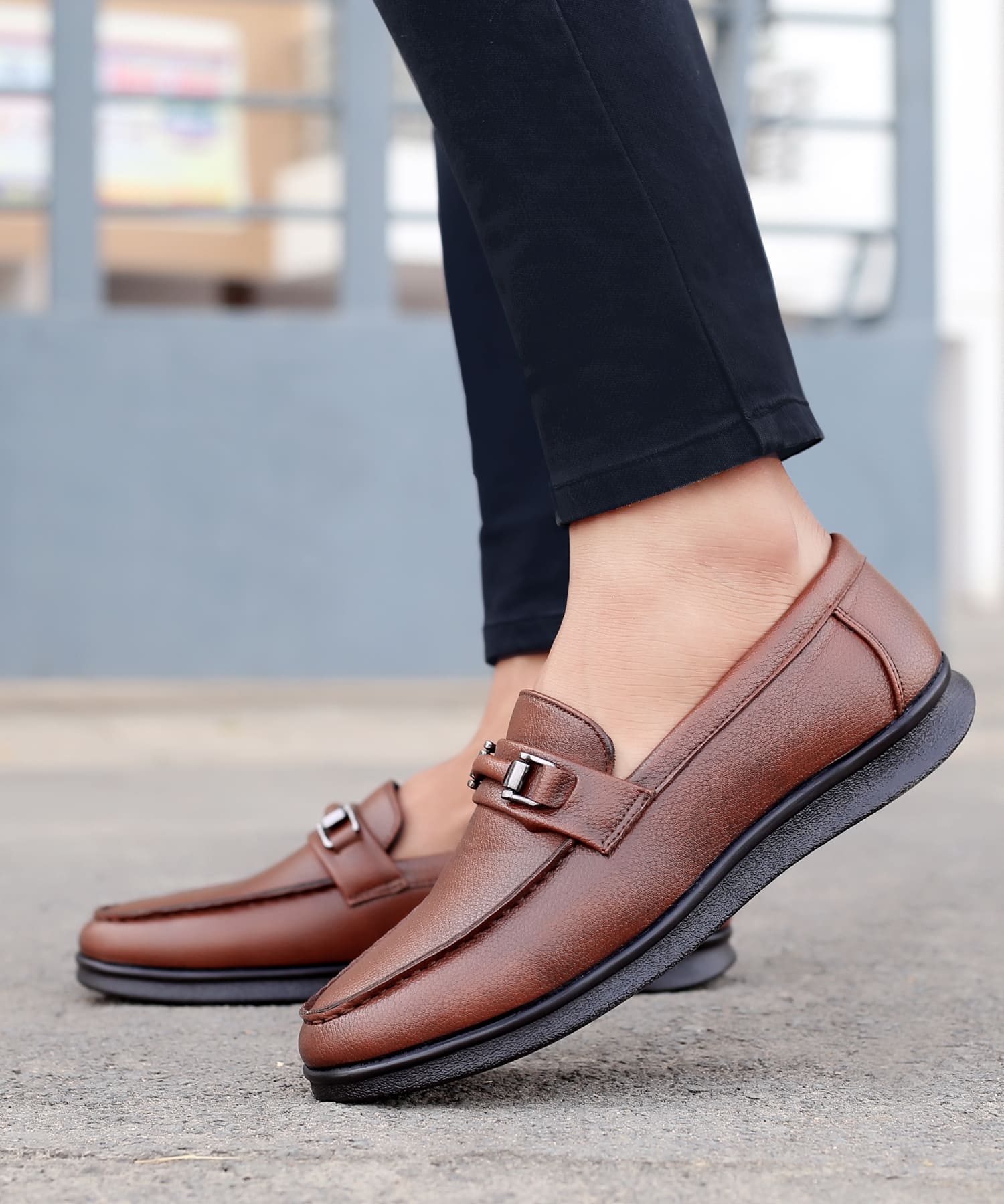 Bacca Bucci LISBON Dress Loafer Moccasins Driving Shoes for Men - Image 9