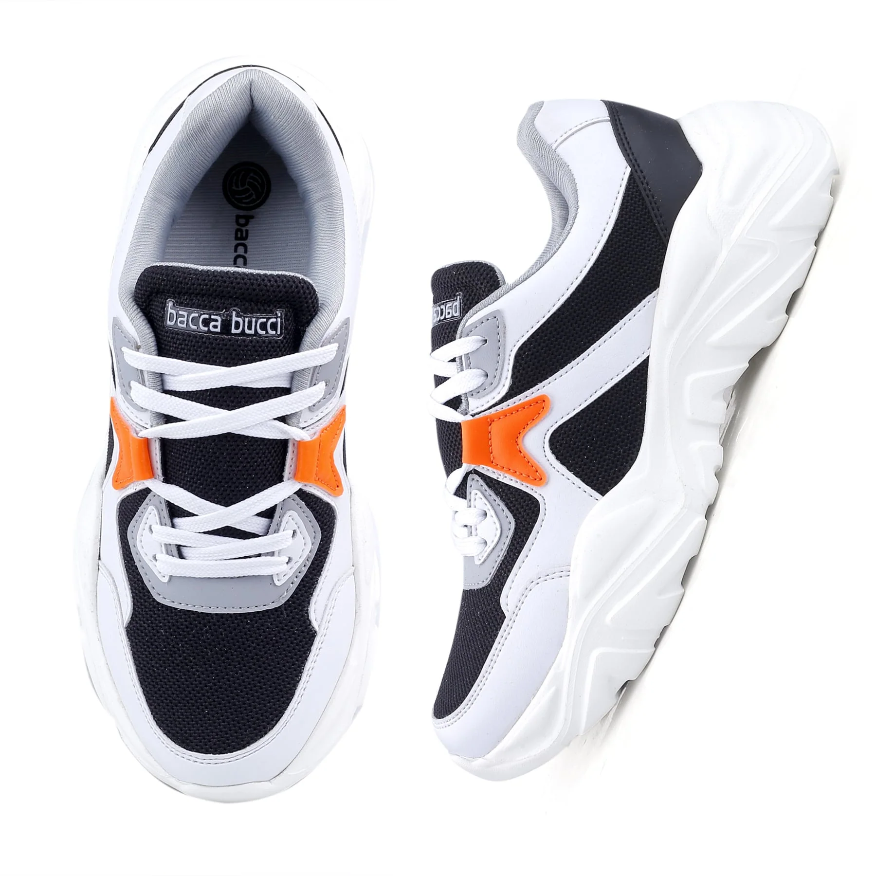 Bacca Bucci MARINE Low-top Platform Fashion Sneakers For Women | StreetWear Chunky Sneakers - Image 6