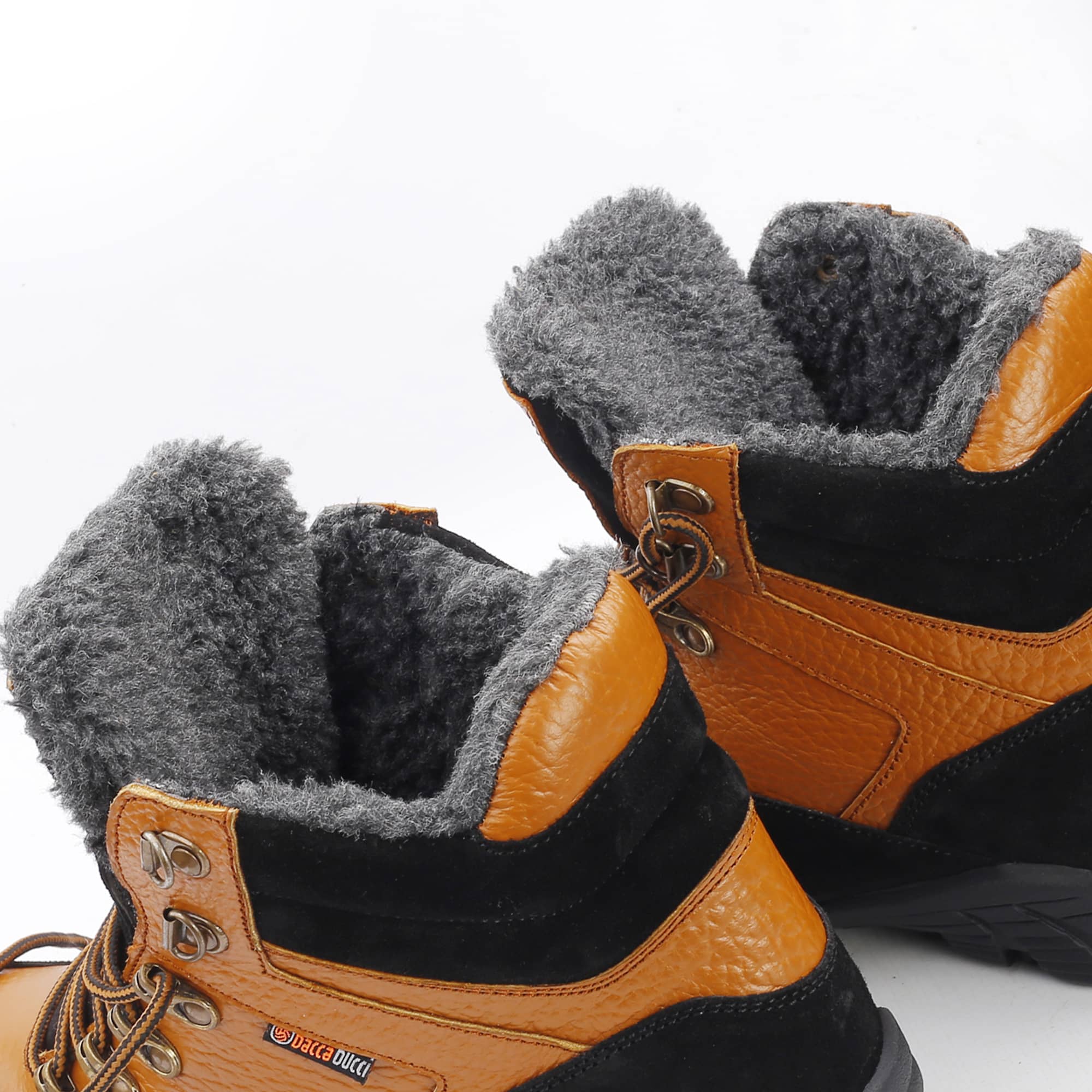 Bacca Bucci Genuine leather Grain Boots with Fur - Image 6