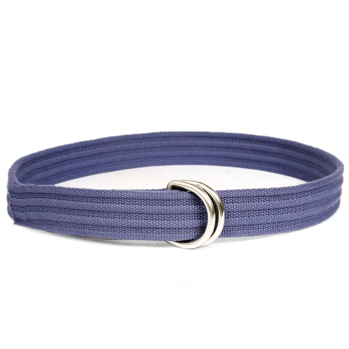 Bacca Bucci Men Canvas Belt Military Belt with Double D-Ring Buckle - Image 5