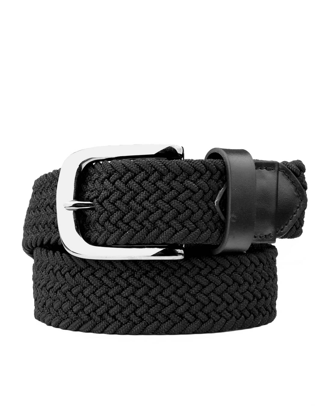 Bacca Bucci Men's Premium Elastic Braided Stretch Belt—Perfect for Golf, Casual, and Everyday Wear - Image 6