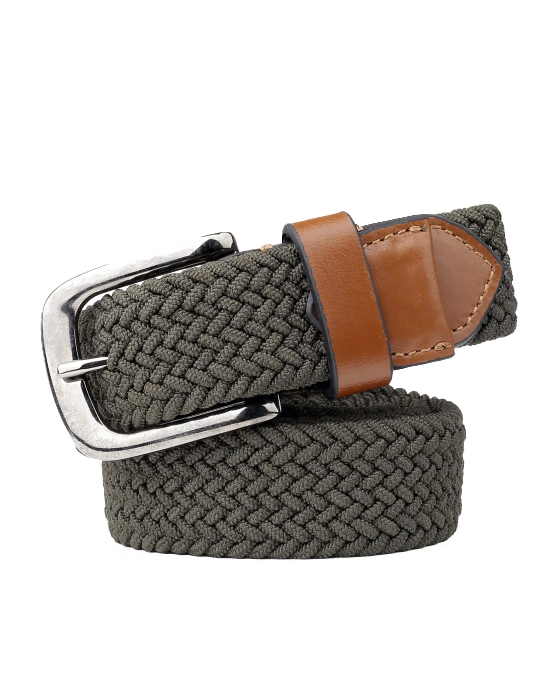 Bacca Bucci Men's Premium Elastic Braided Stretch Belt—Perfect for Golf, Casual, and Everyday Wear - Image 17