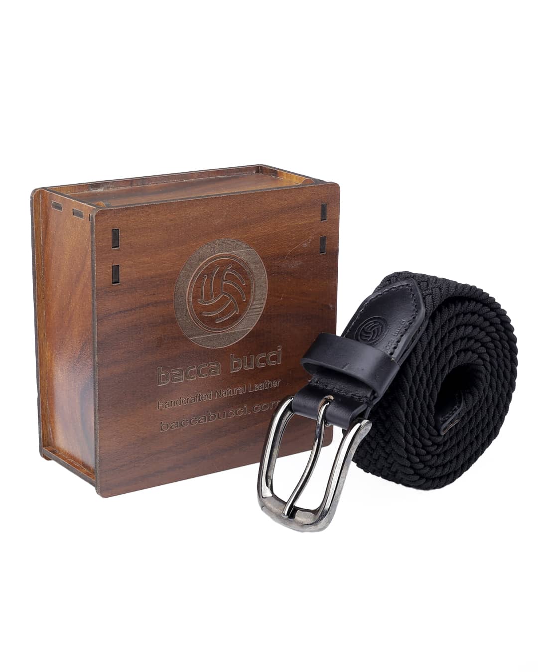 Bacca Bucci Men's Premium Elastic Braided Stretch Belt—Perfect for Golf, Casual, and Everyday Wear - Image 10
