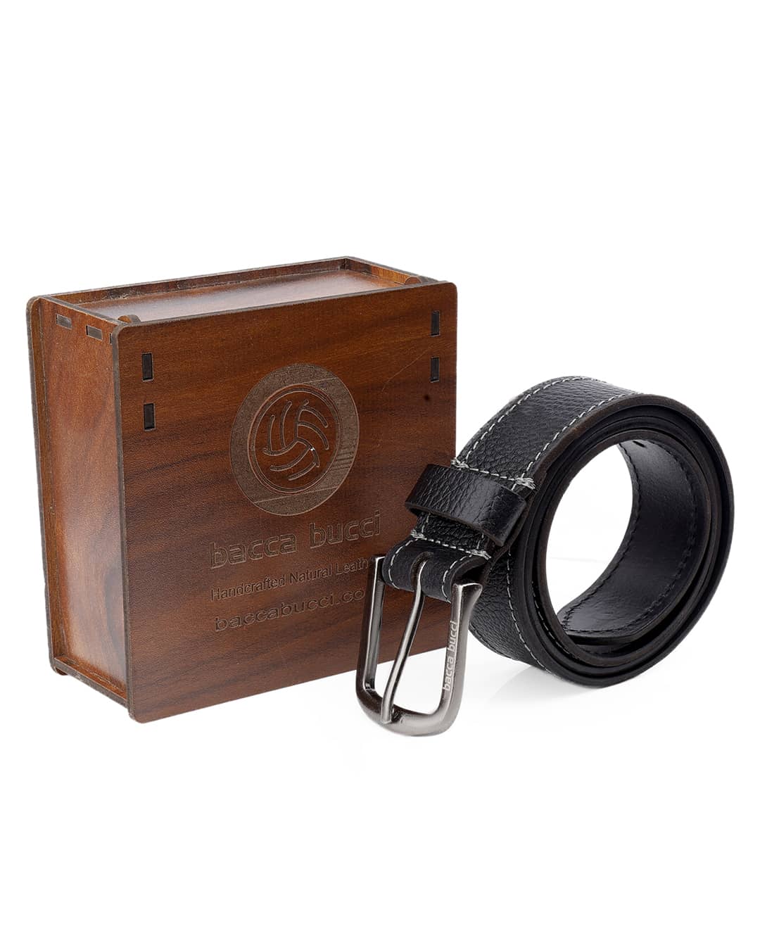 Bacca Bucci Men's Genuine Leather Jeans Belt - Image 12