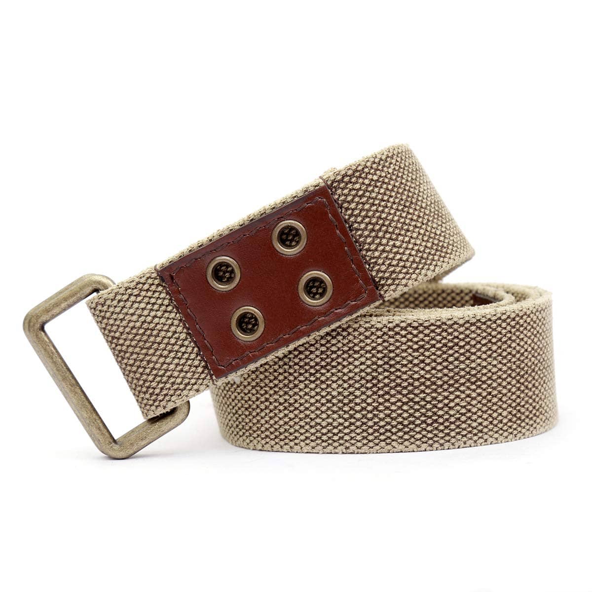 Bacca Bucci Men's Military Style Army Tactical Cotton/canvas Webbing Adjustable Metal Buckle Belt for Men - Image 3