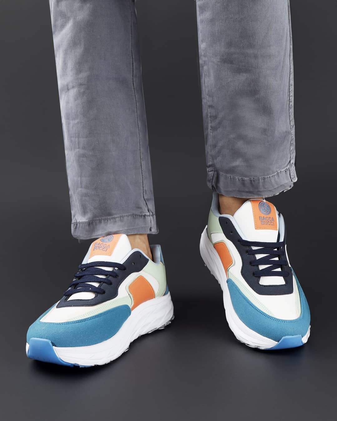 Bacca Bucci Men's SYLVIA Chunky Sole Sneakers - Image 9