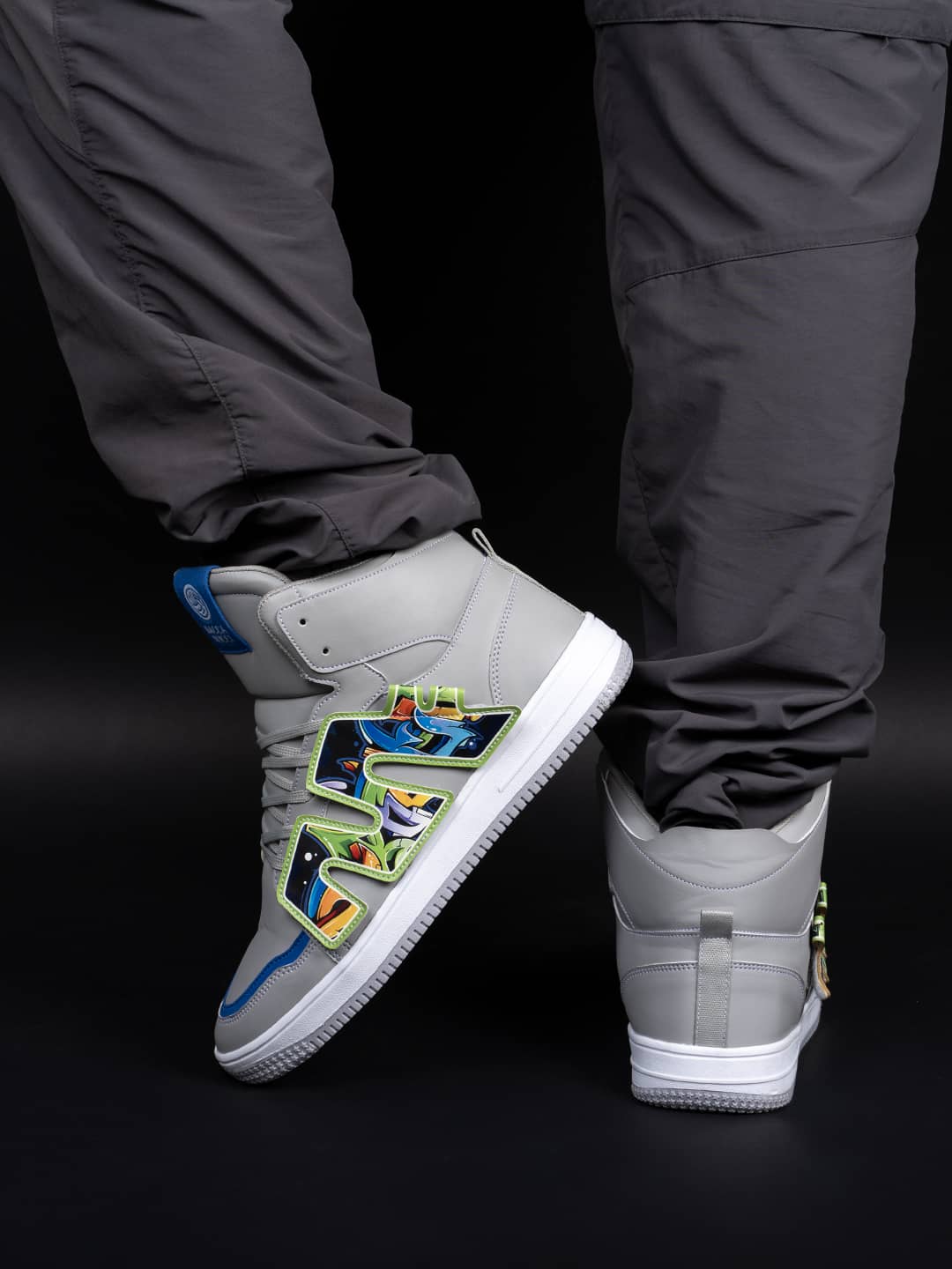 Bacca Bucci High-Top PATCH-PLAY Men's Sneakers - Image 12