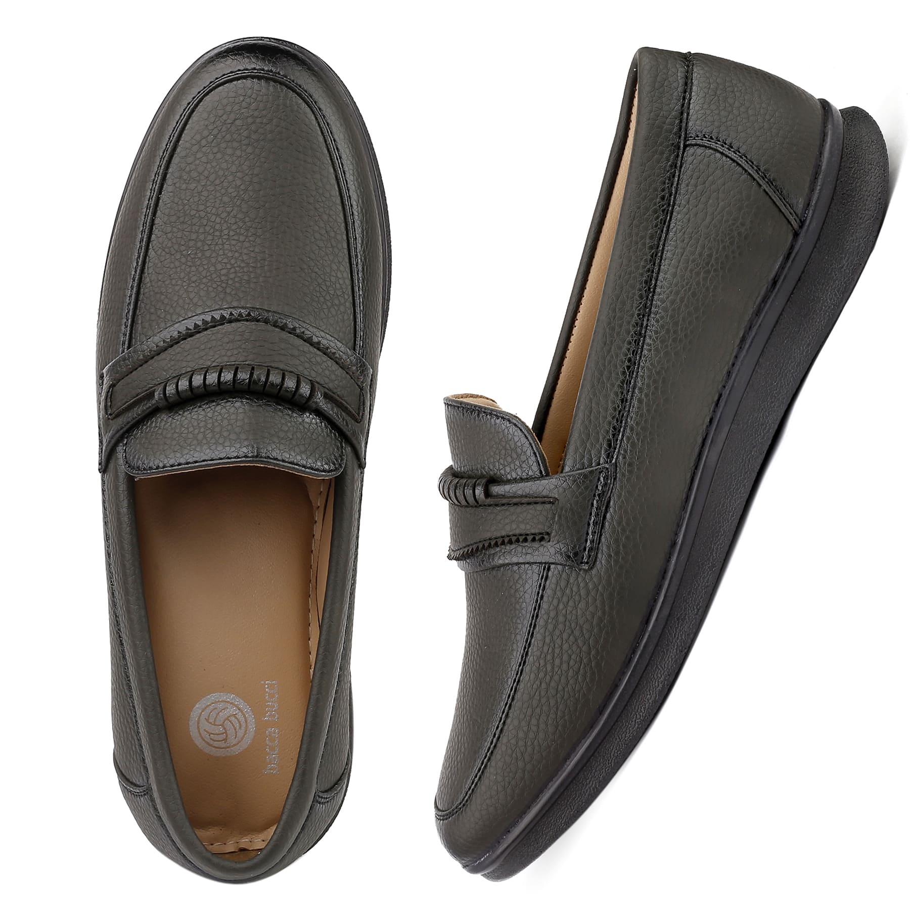 Bacca Bucci MUNICH Dress Loafer Moccasins Driving Shoes for Men - Image 11