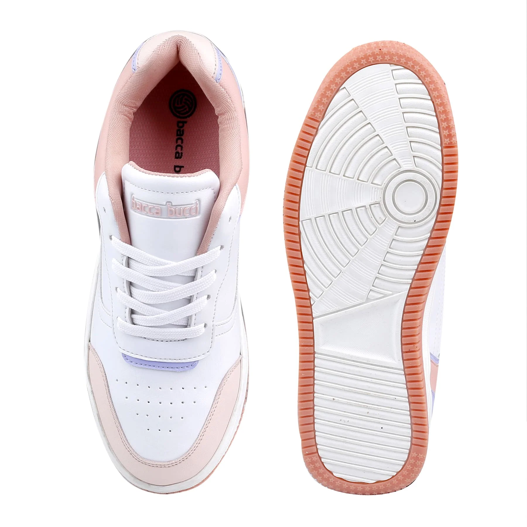 Bacca Bucci NAOMI Low-top Flat Sole Sneakers For Women - Image 6