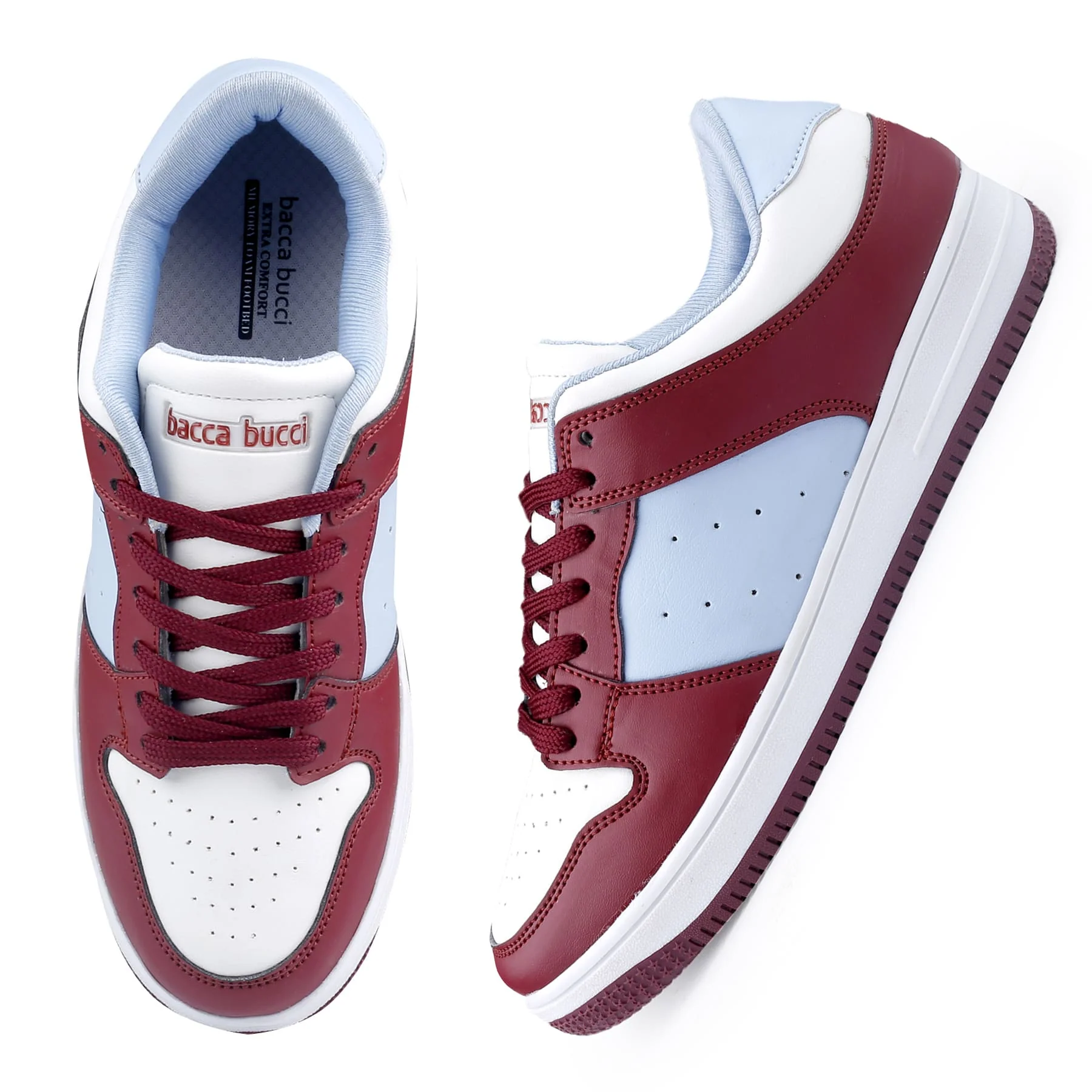 Bacca Bucci NORA Low-top Flat Sole Sneakers For Women - Image 5
